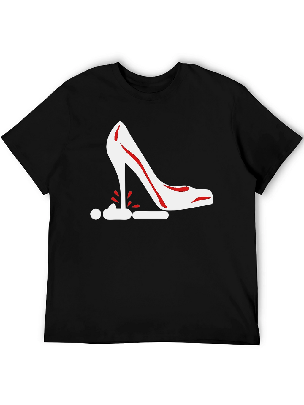 Stiletto Heel Graphic Tee - Bold Statement Shirt