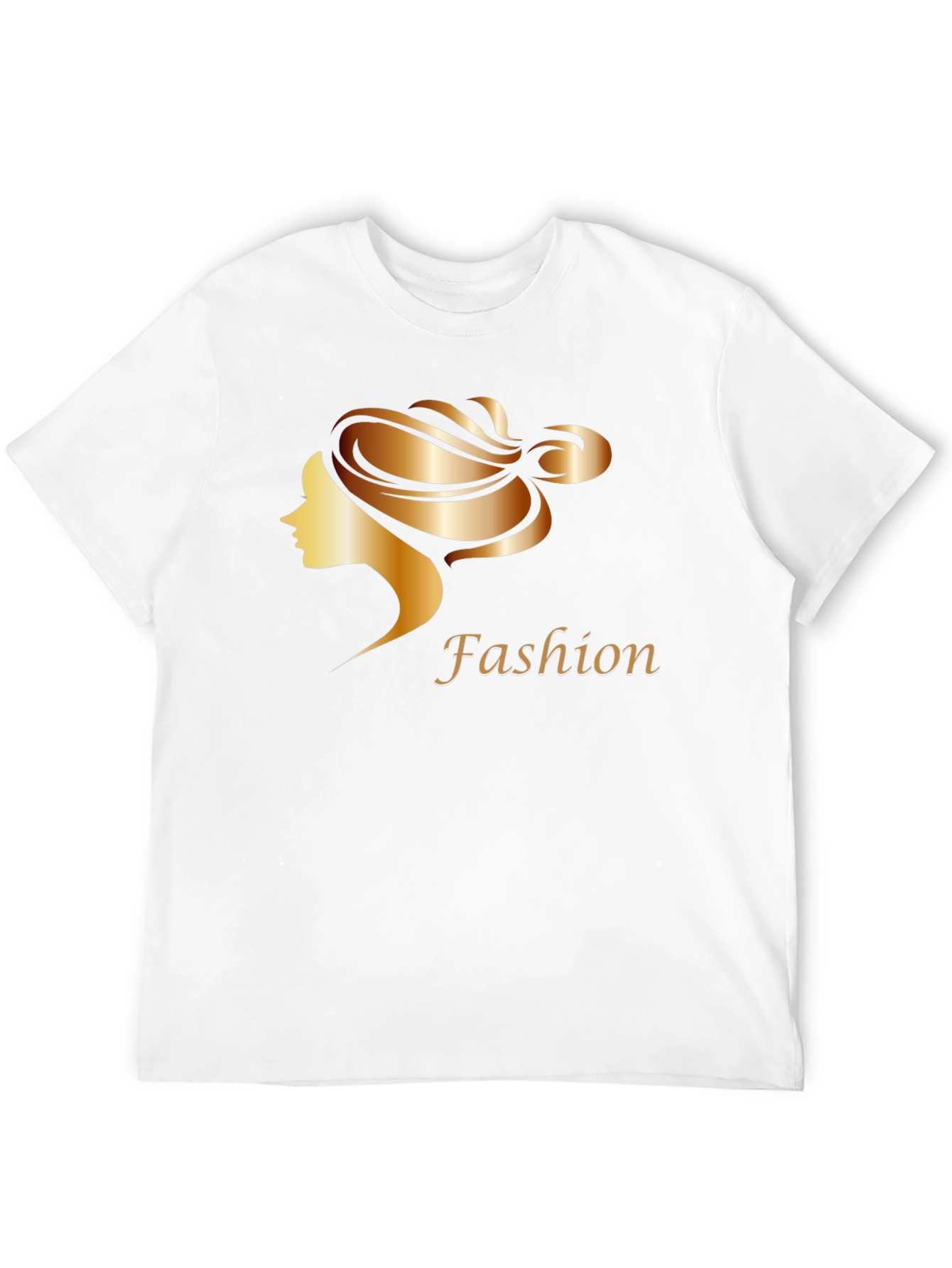 Stylish Fashion Woman Graphic Tee - Black