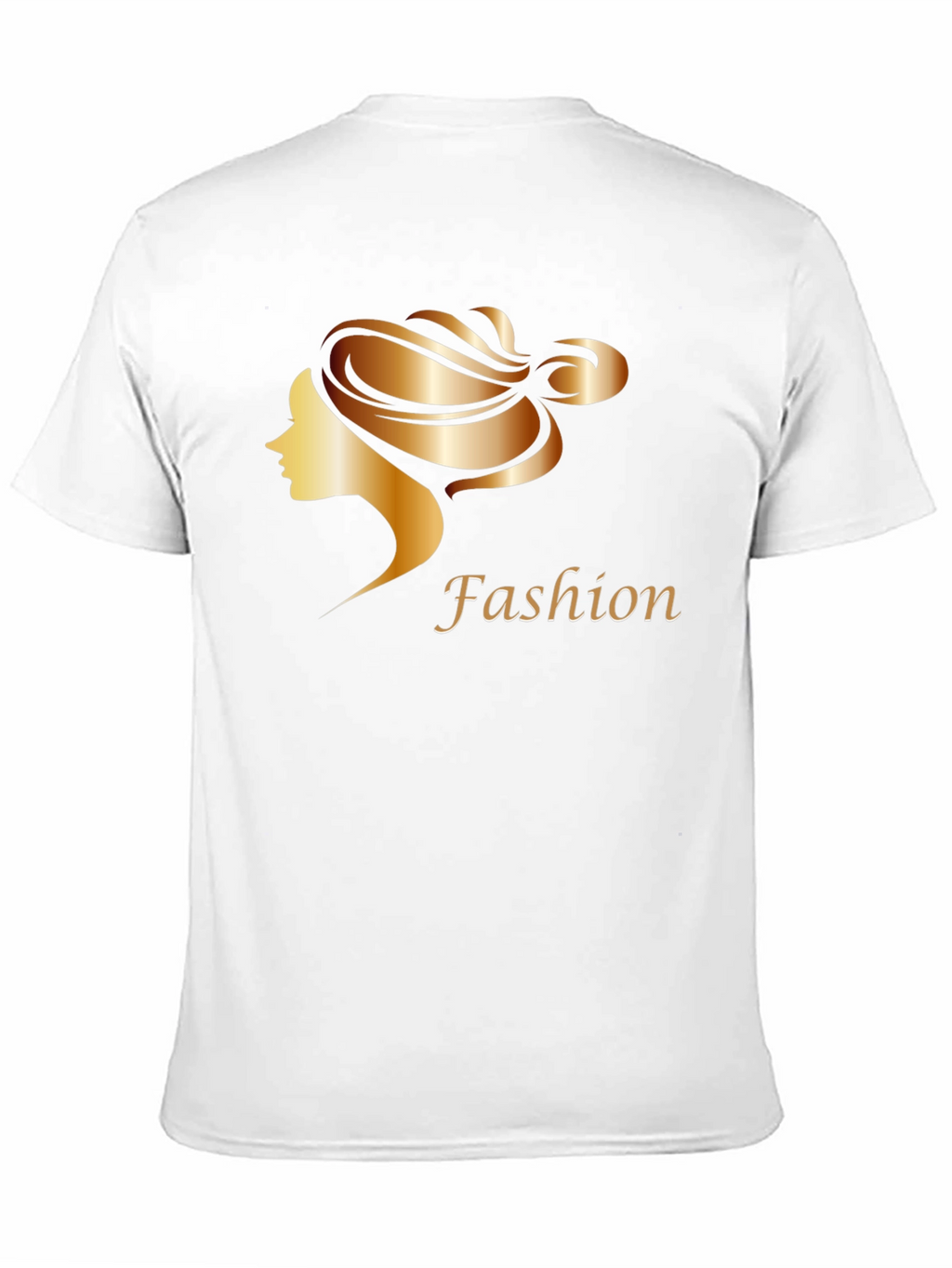 Stylish Fashion Woman Graphic Tee - Black
