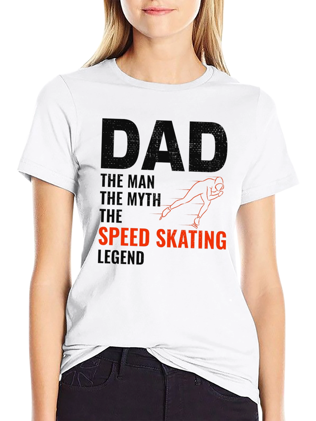 Dad Speed Skating Legend T-Shirt