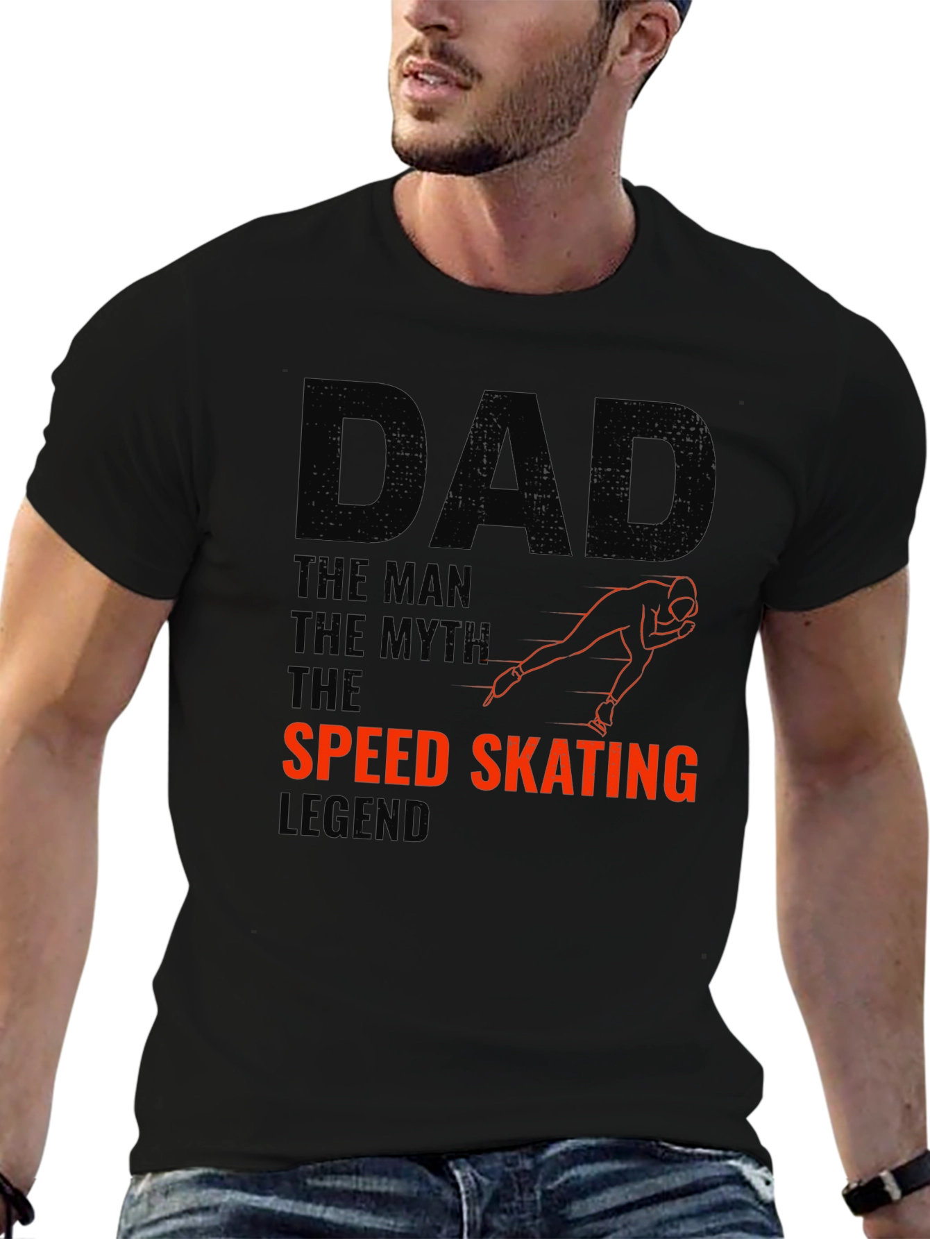 Dad Speed Skating Legend T-Shirt