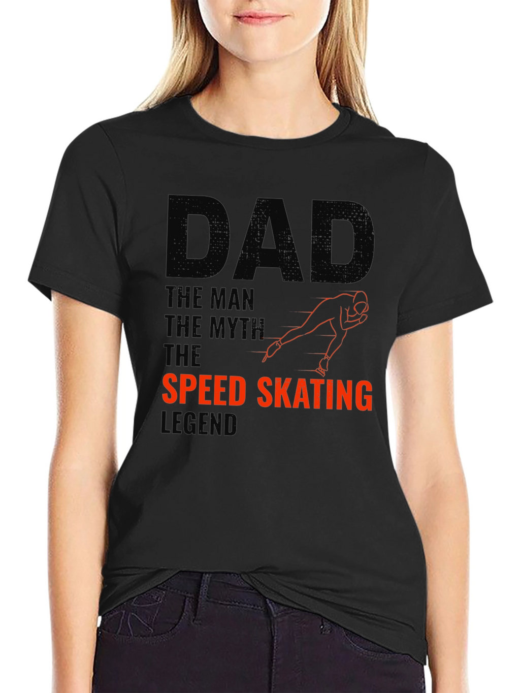 Dad Speed Skating Legend T-Shirt