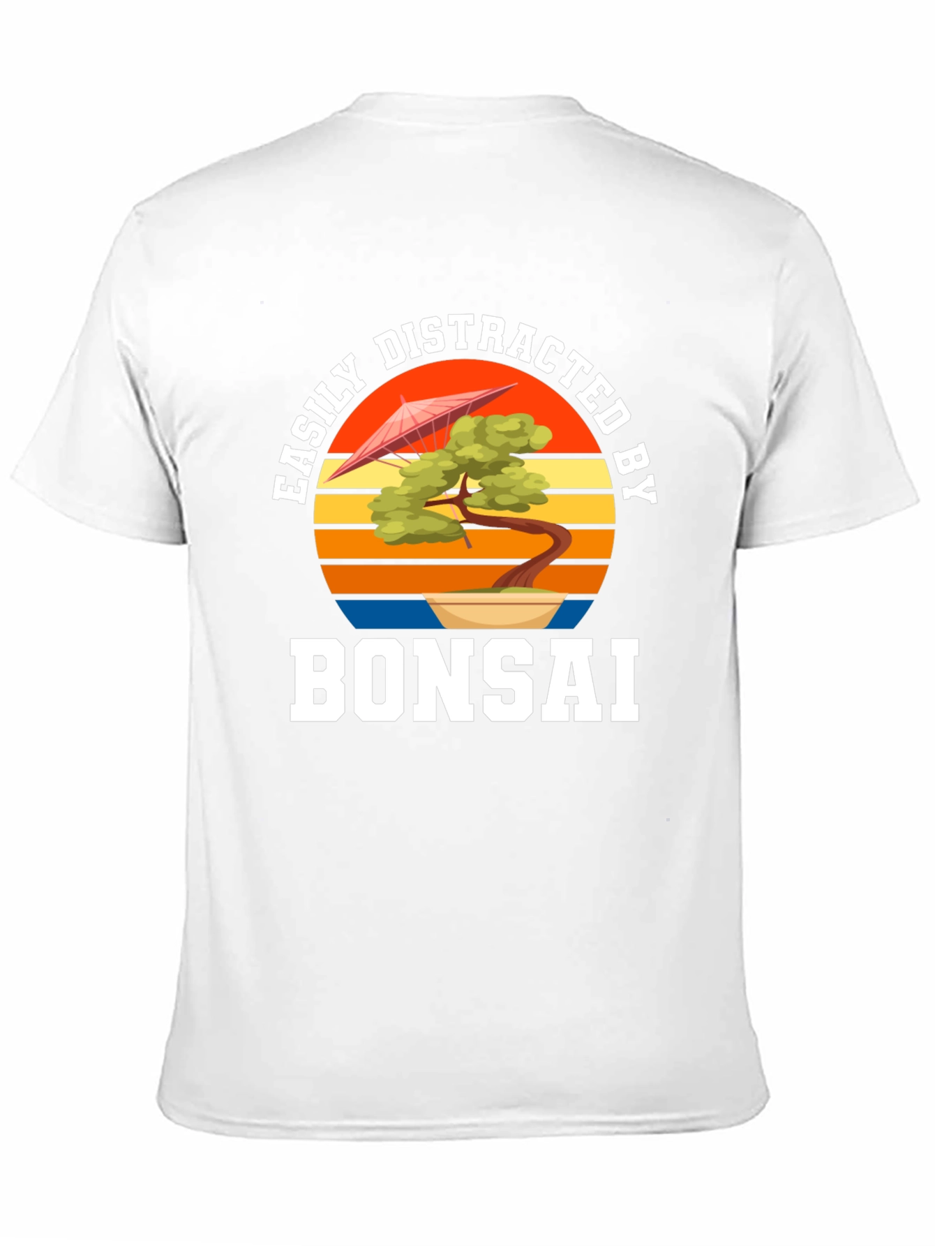 Easily Distracted by Bonsai Black T-Shirt