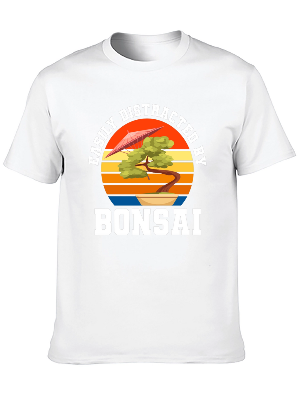 Easily Distracted by Bonsai Black T-Shirt