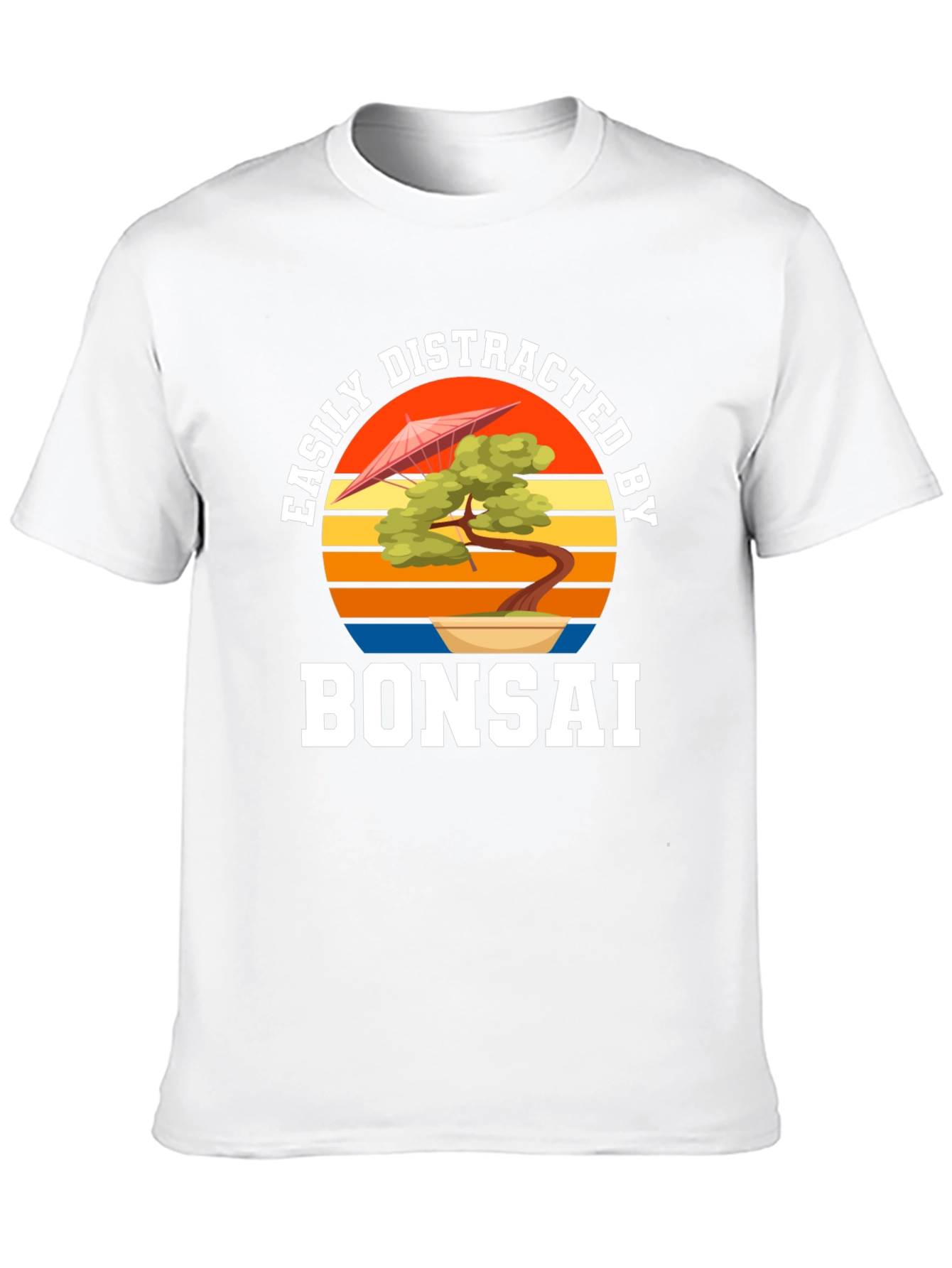 Easily Distracted by Bonsai Black T-Shirt