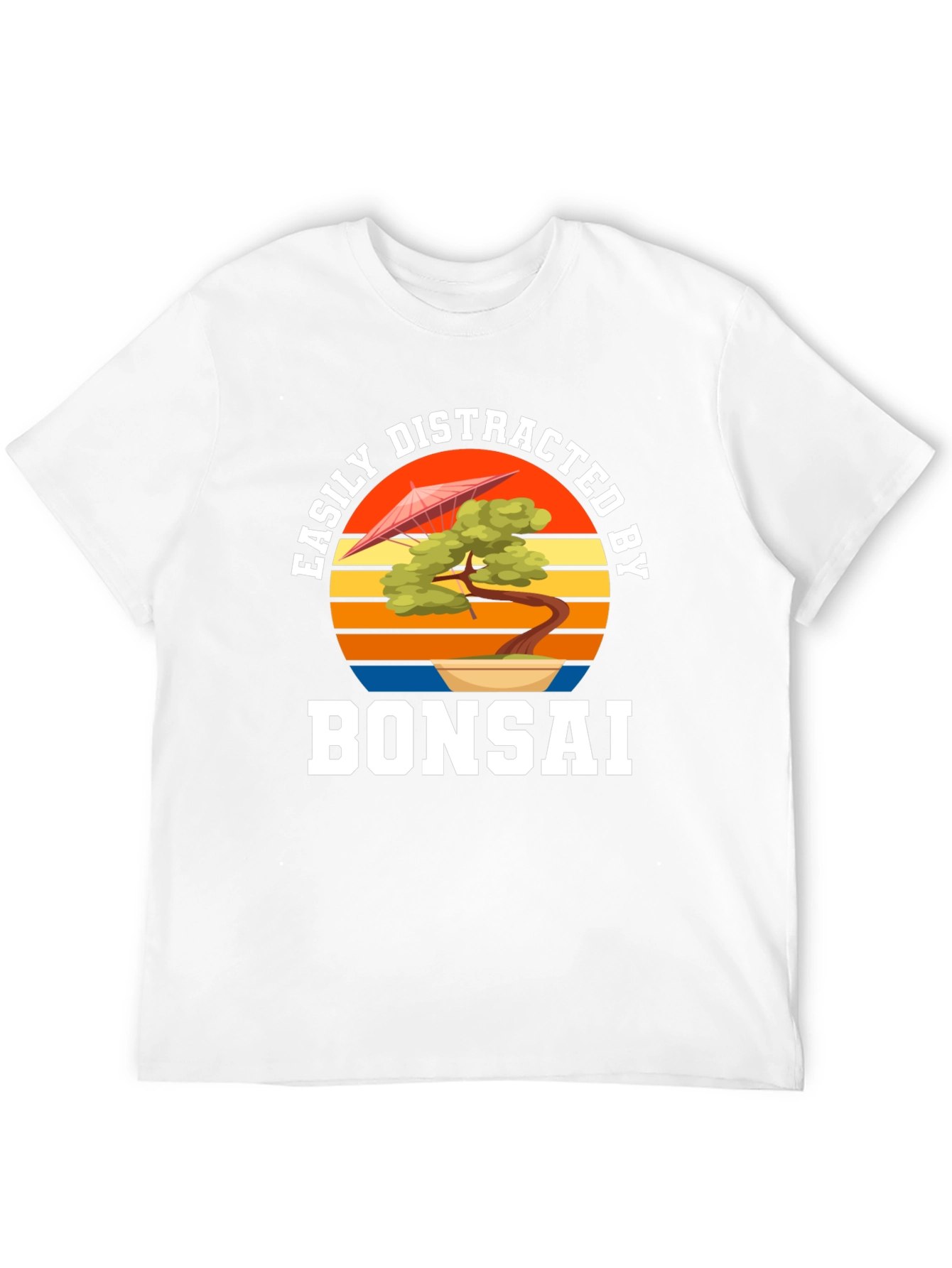 Easily Distracted by Bonsai Black T-Shirt