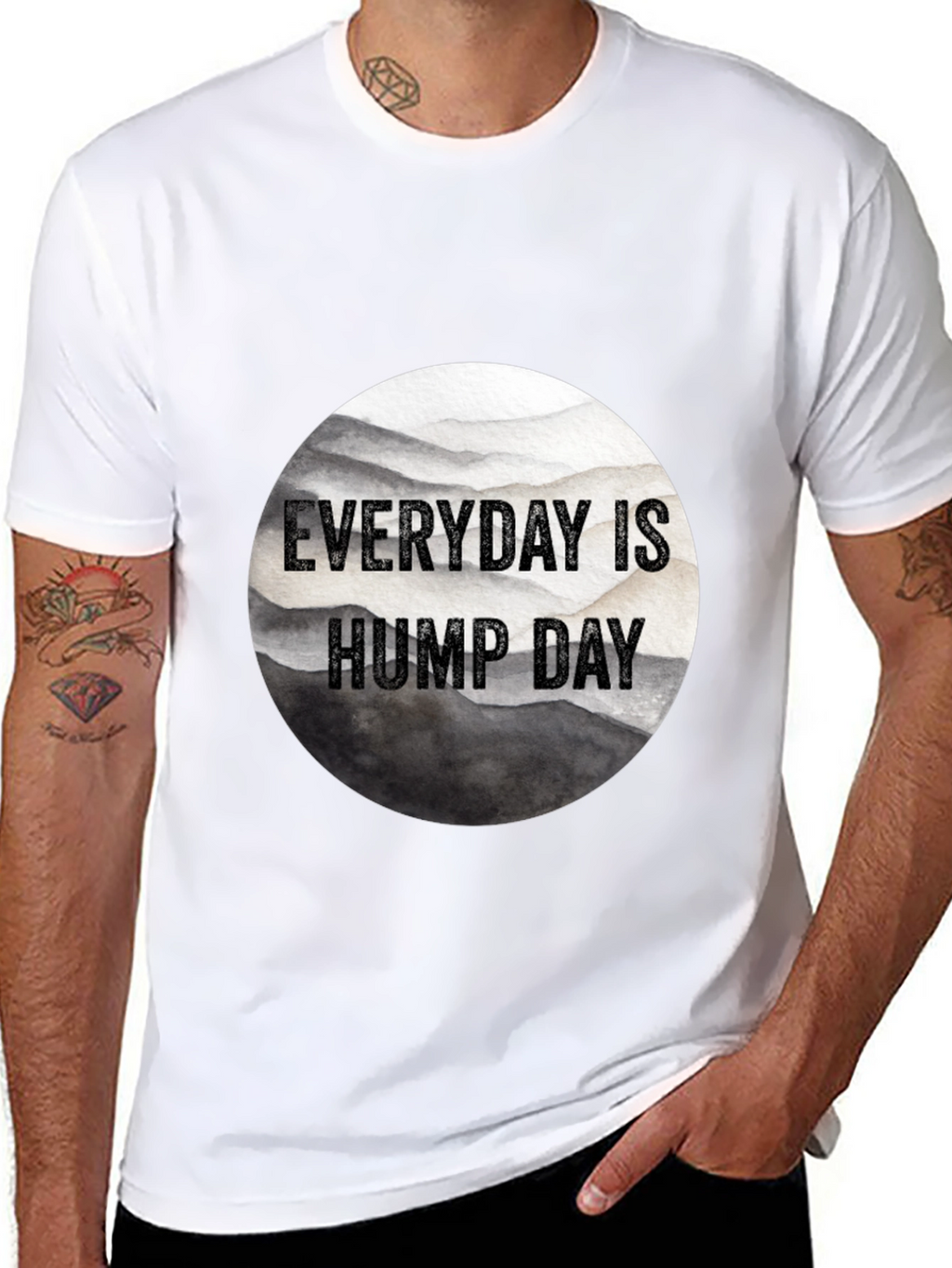 Everyday is Hump Day Black T-Shirt