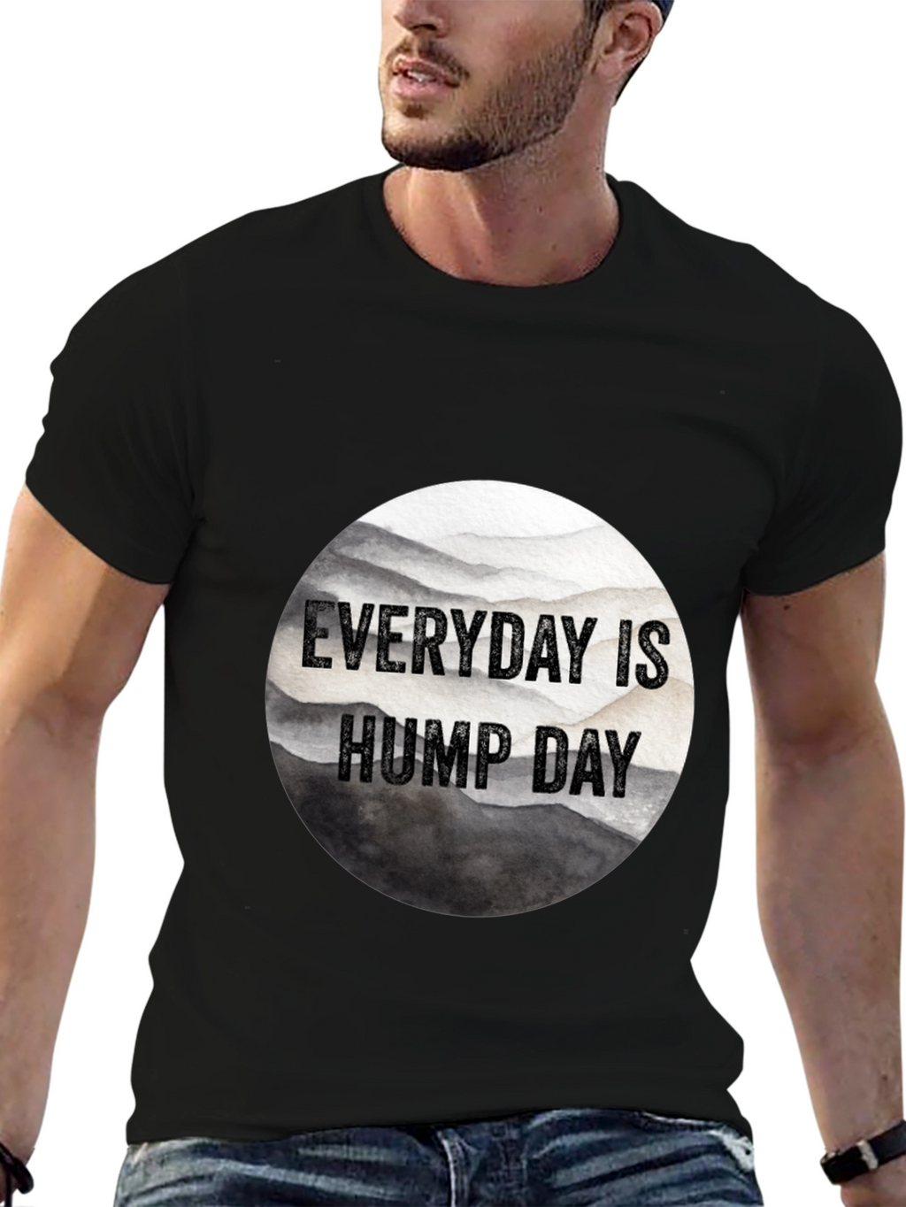 Everyday is Hump Day Black T-Shirt