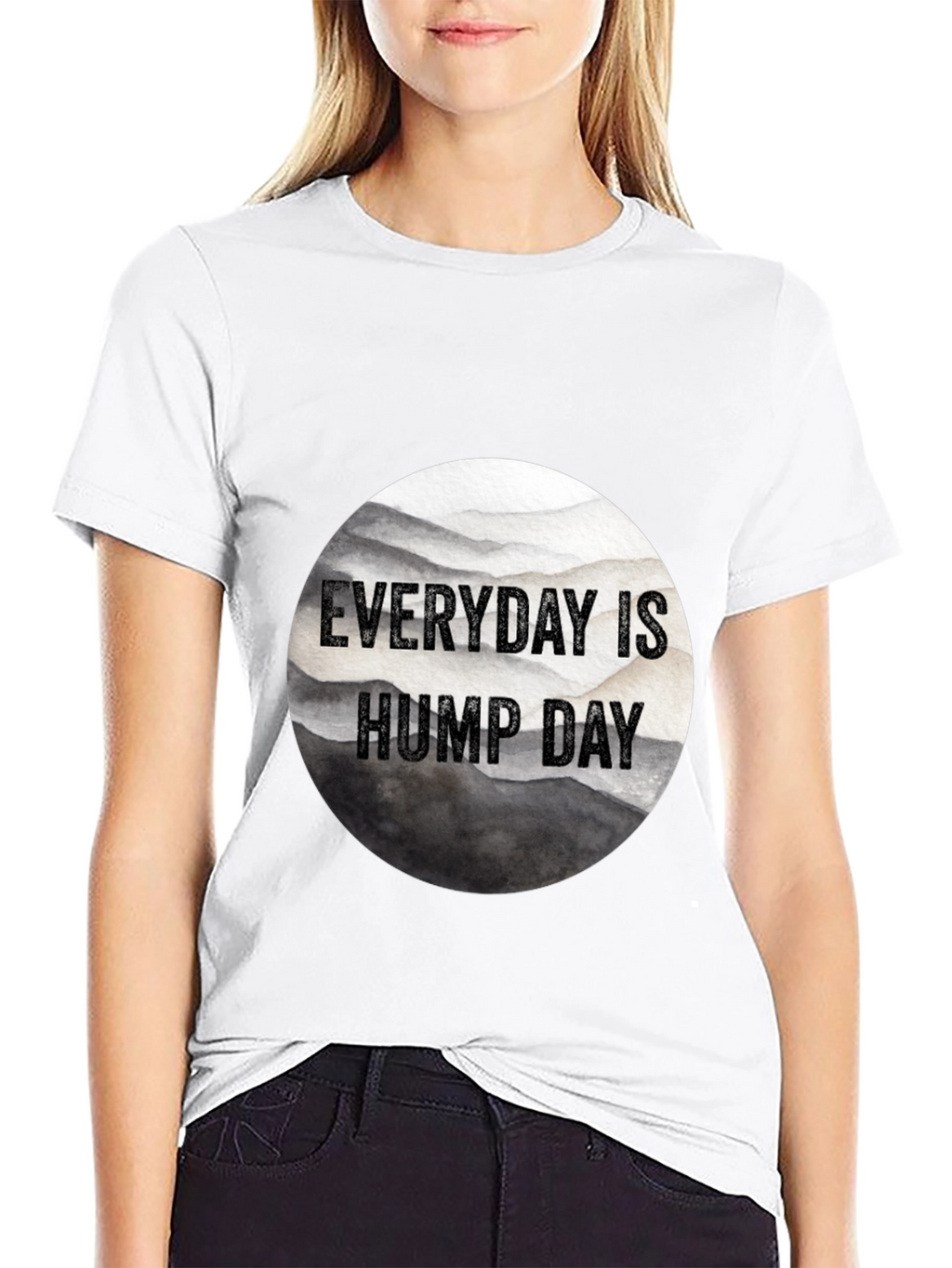Everyday is Hump Day Black T-Shirt