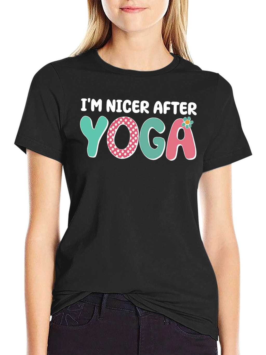 Im Nicer After Yoga Graphic Tee