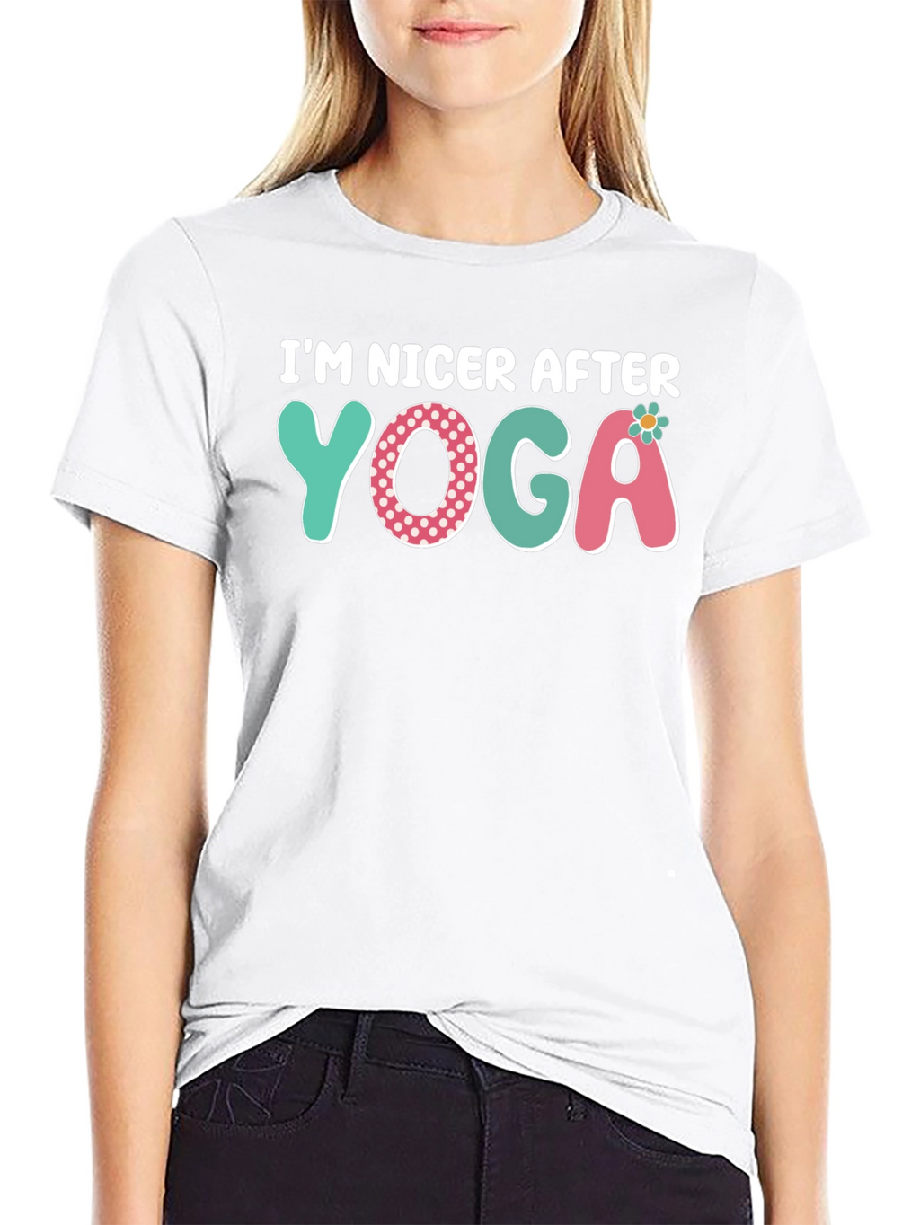 Im Nicer After Yoga Graphic Tee