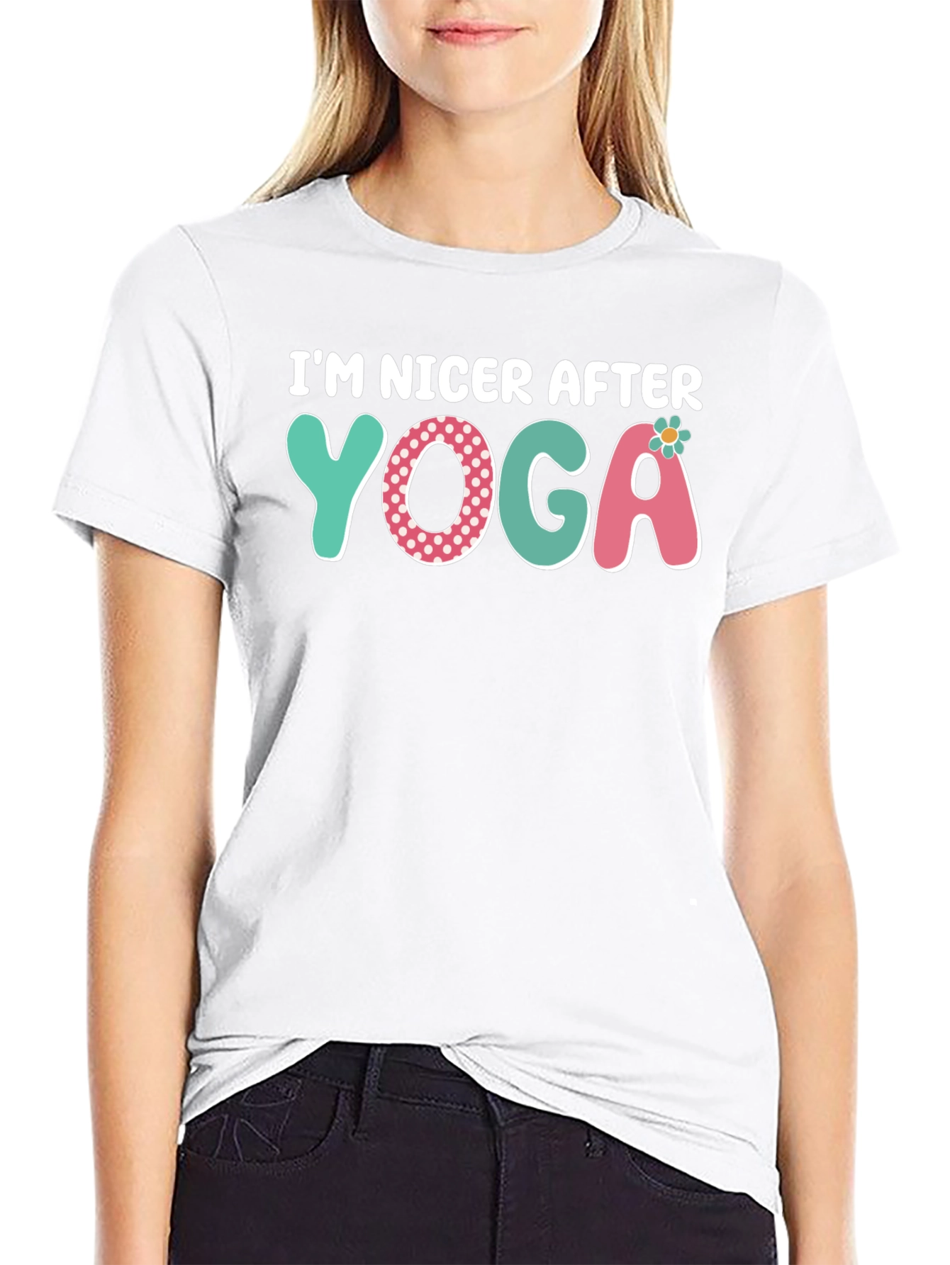 Im Nicer After Yoga Graphic Tee