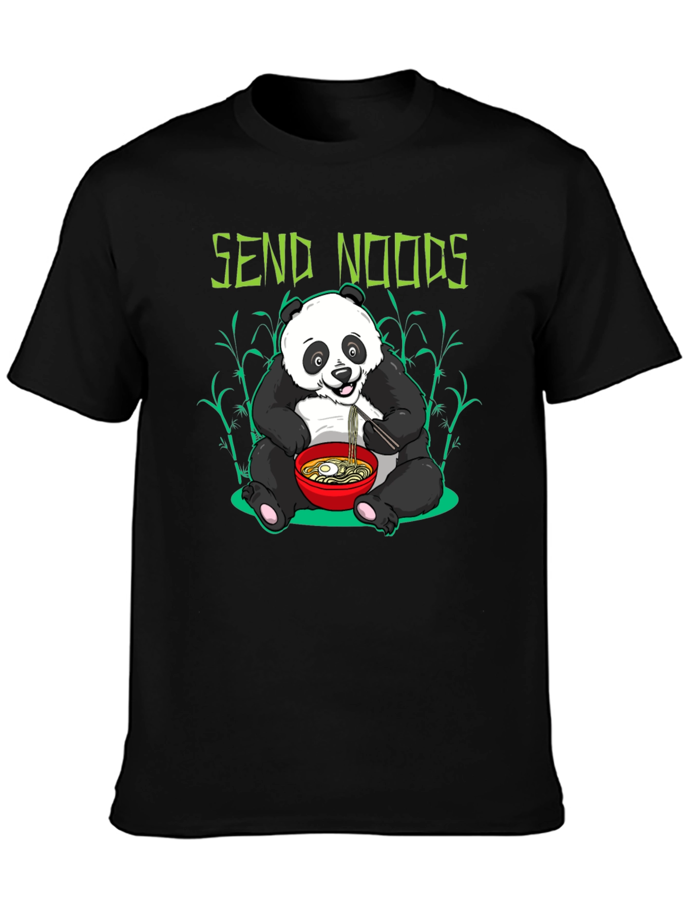 Send Noods Panda Graphic Tee