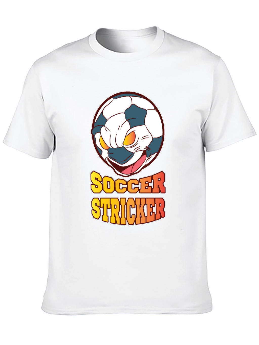 Soccer Stricker Graphic T-Shirt