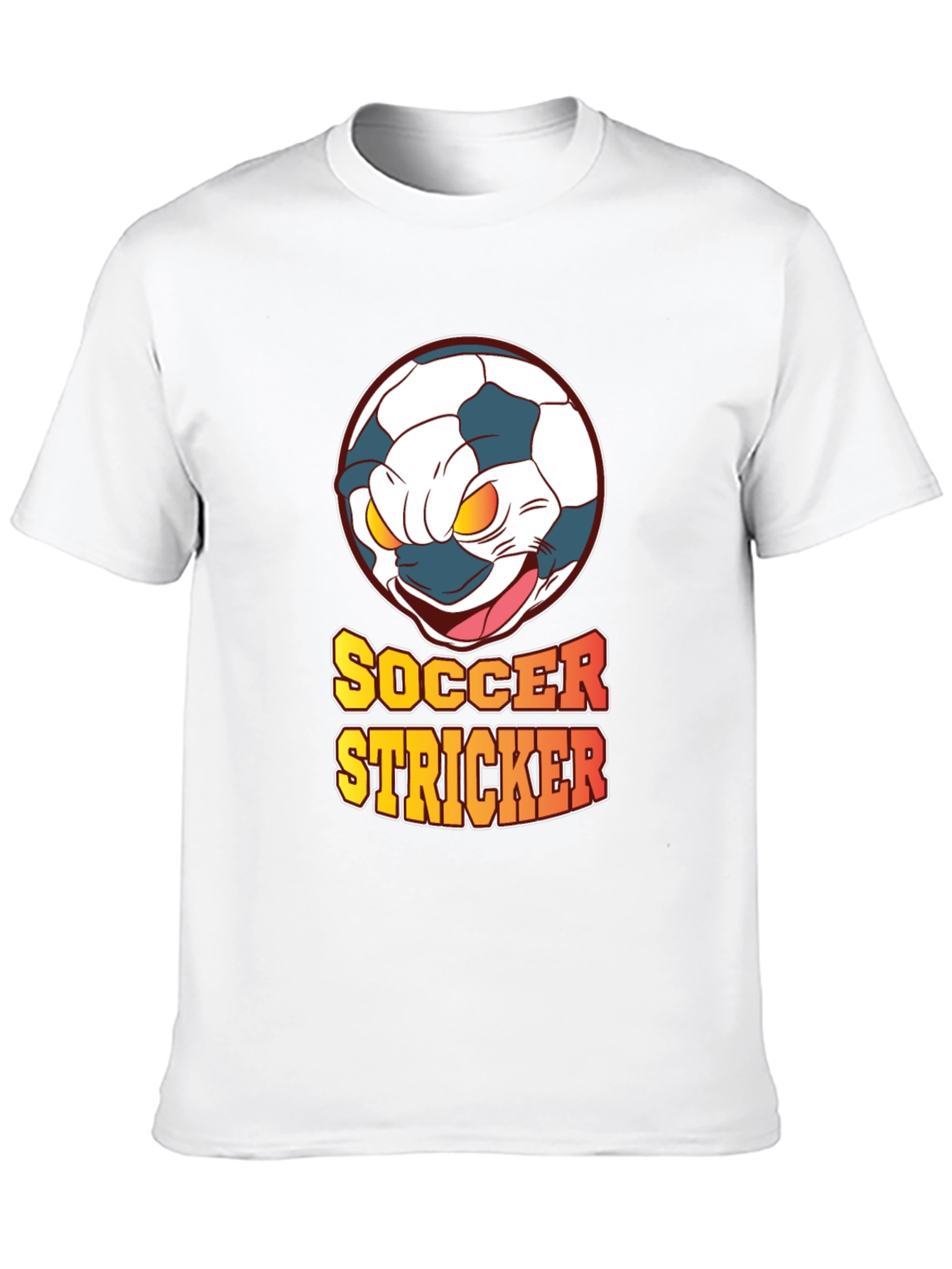 Soccer Stricker Graphic T-Shirt