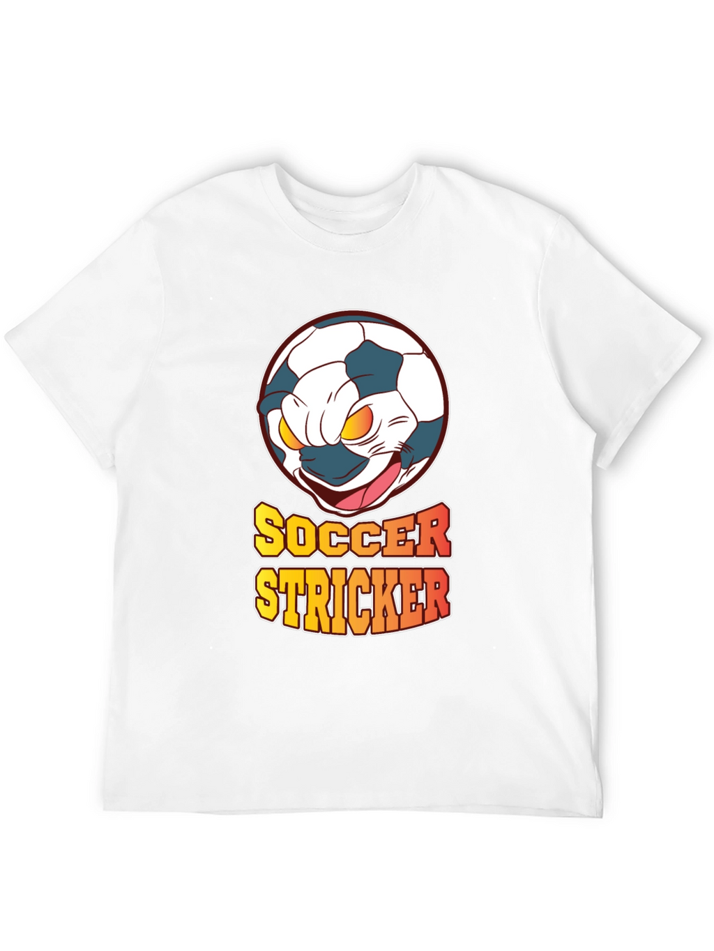 Soccer Stricker Graphic T-Shirt