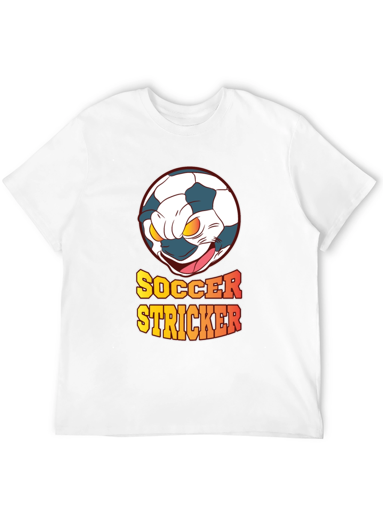 Soccer Stricker Graphic T-Shirt