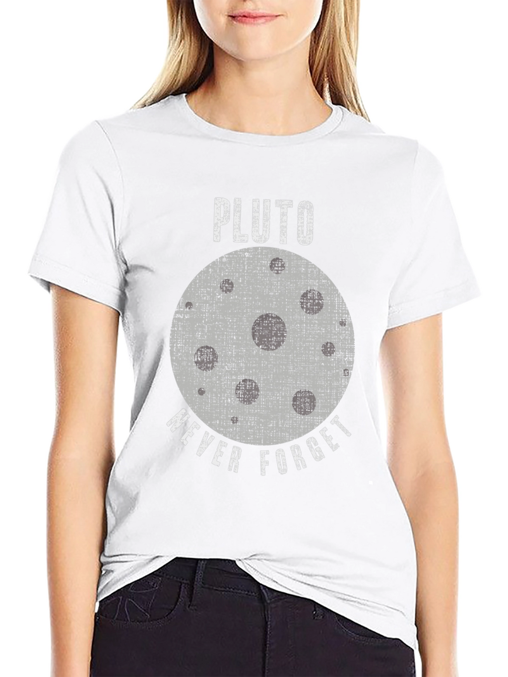 Pluto Never Forget Graphic Tee