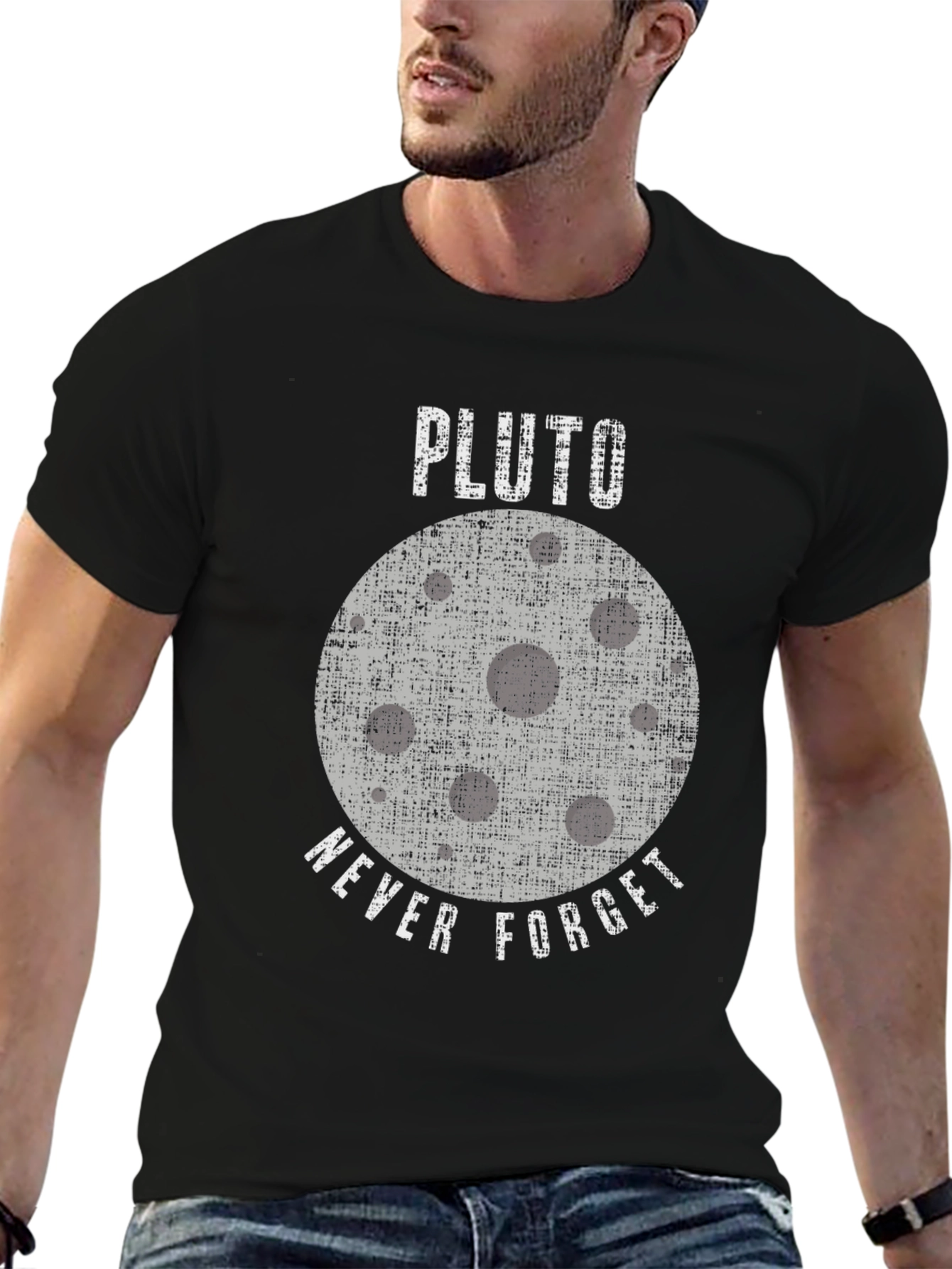 Pluto Never Forget Graphic Tee