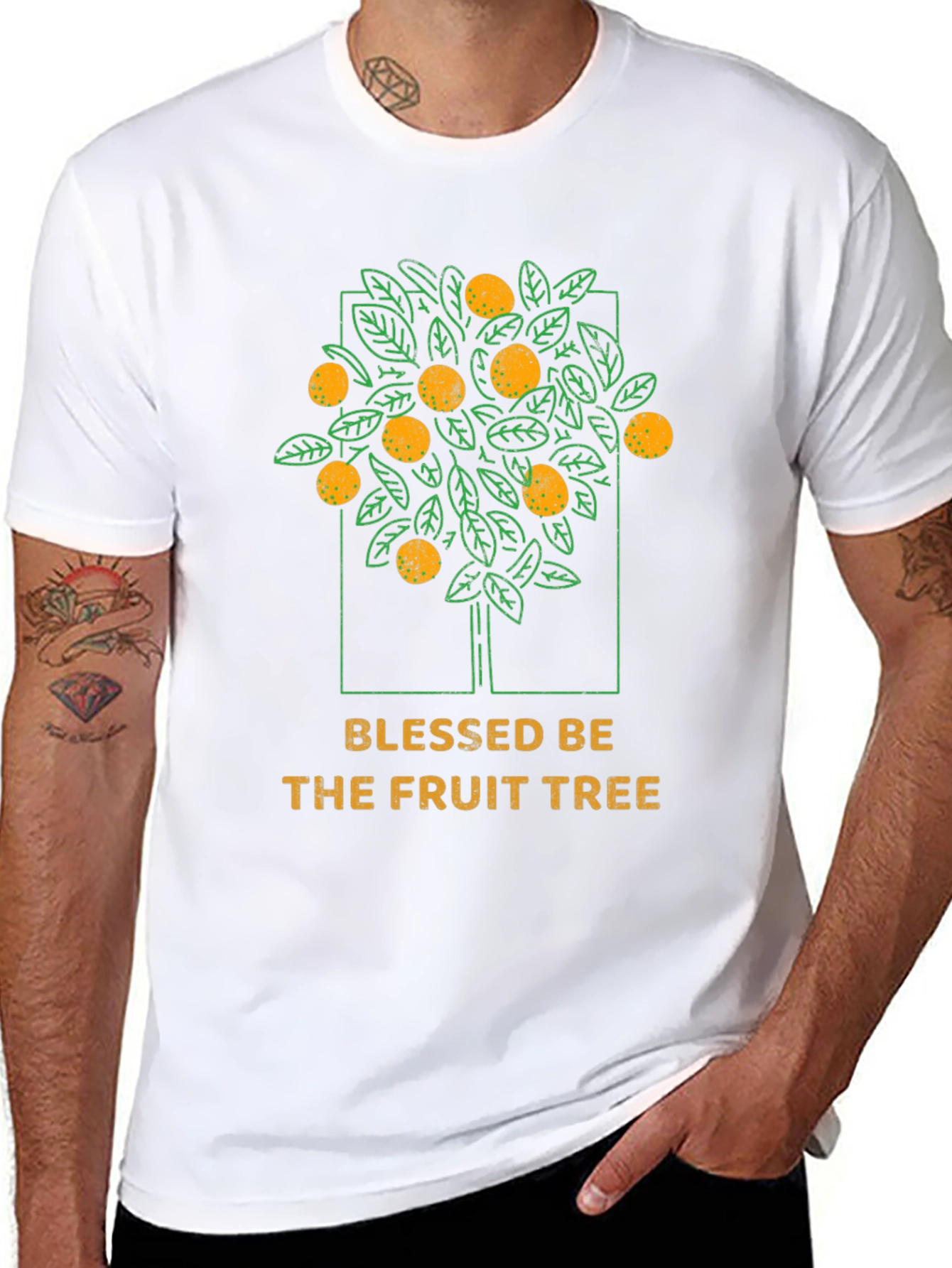 Blessed Fruit Tree Graphic Tee