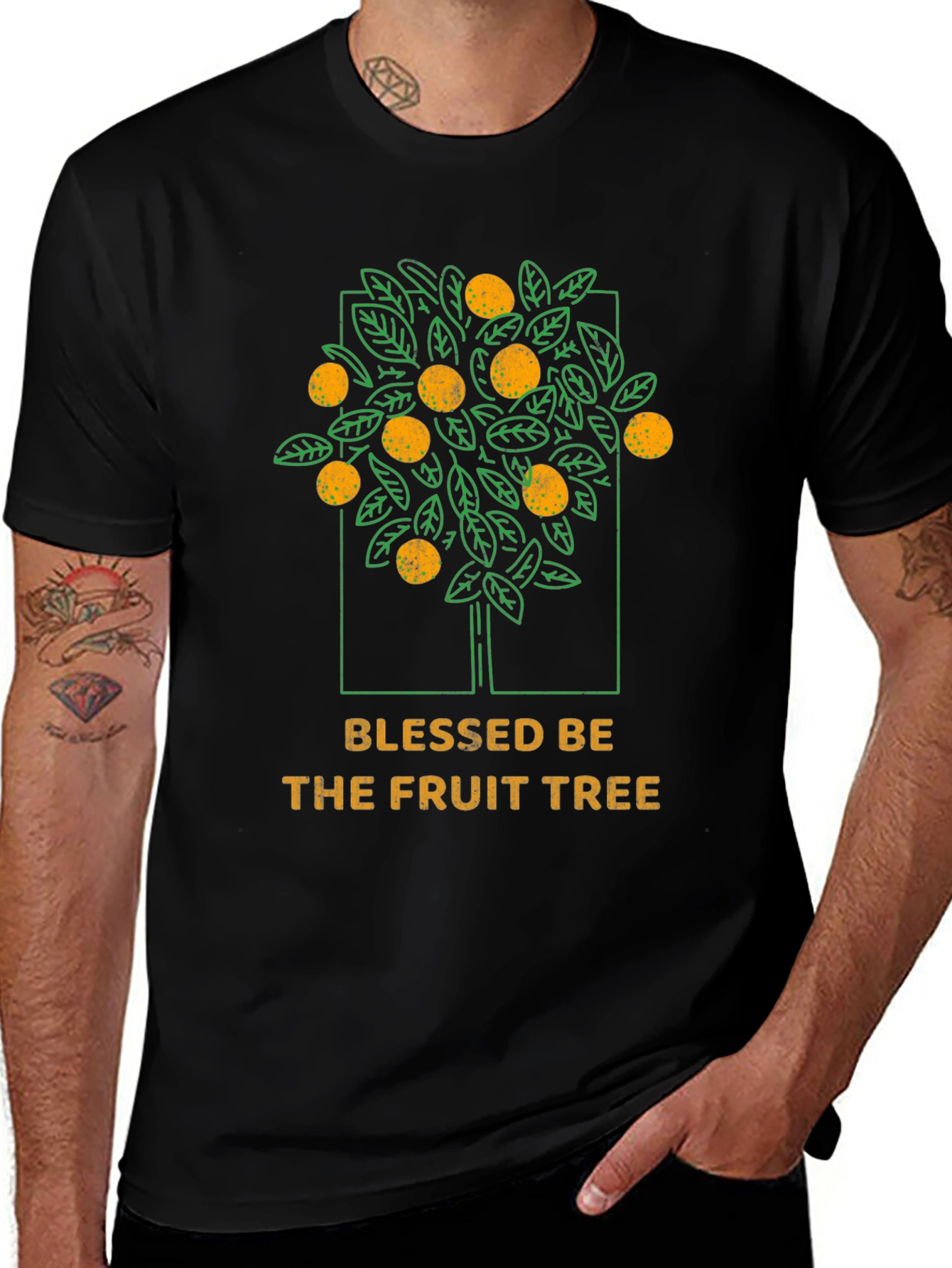 Blessed Fruit Tree Graphic Tee