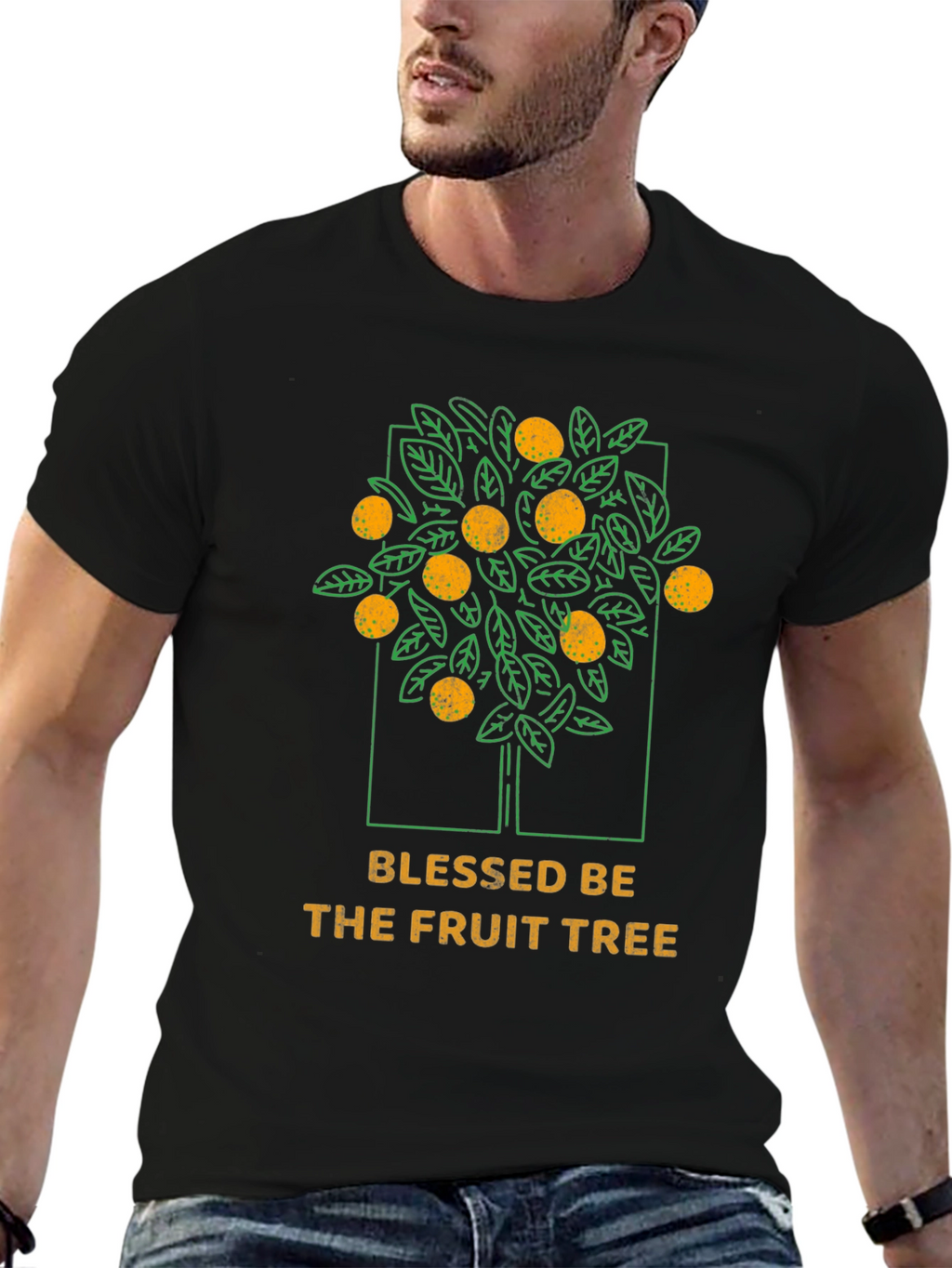 Blessed Fruit Tree Graphic Tee