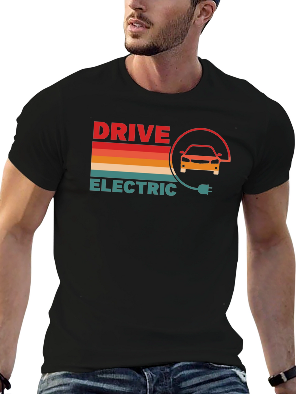 Drive Electric Tee - Retro Style