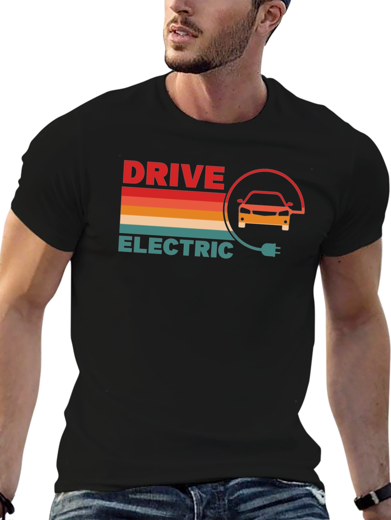 Drive Electric Tee - Retro Style