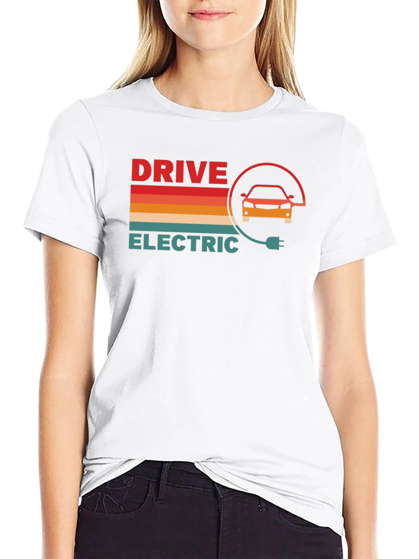 Drive Electric Tee - Retro Style