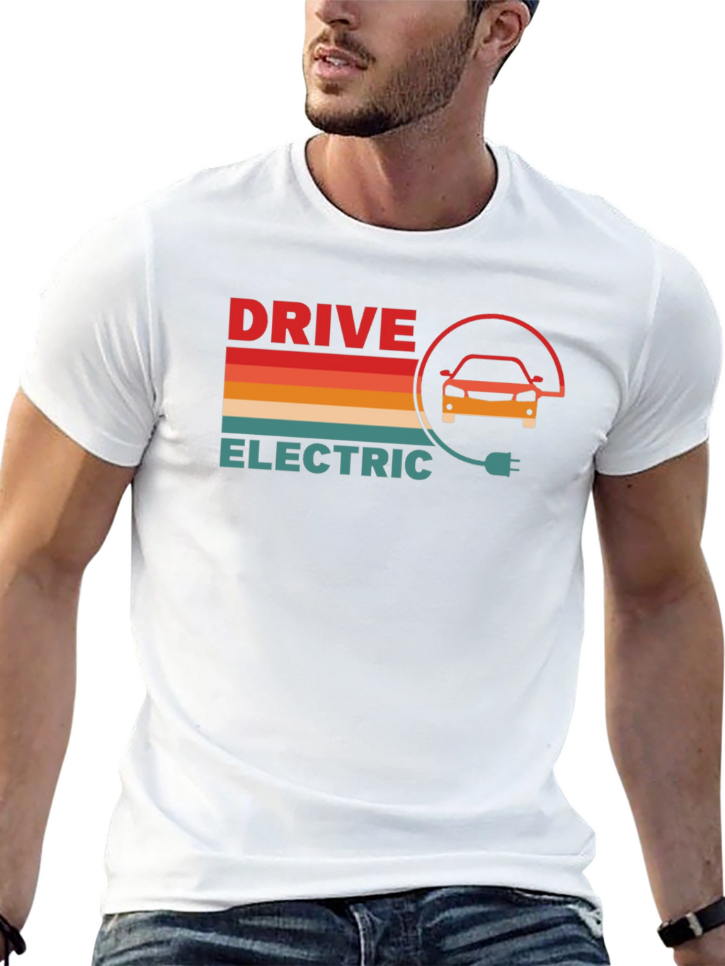 Drive Electric Tee - Retro Style