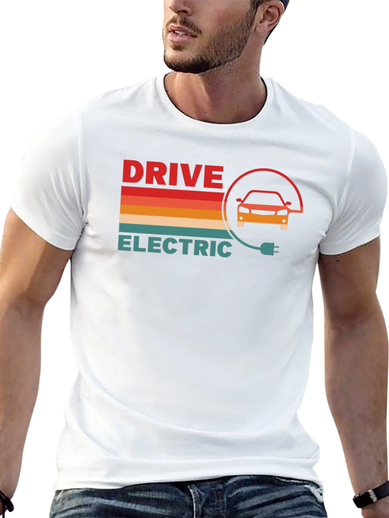 Drive Electric Tee - Retro Style