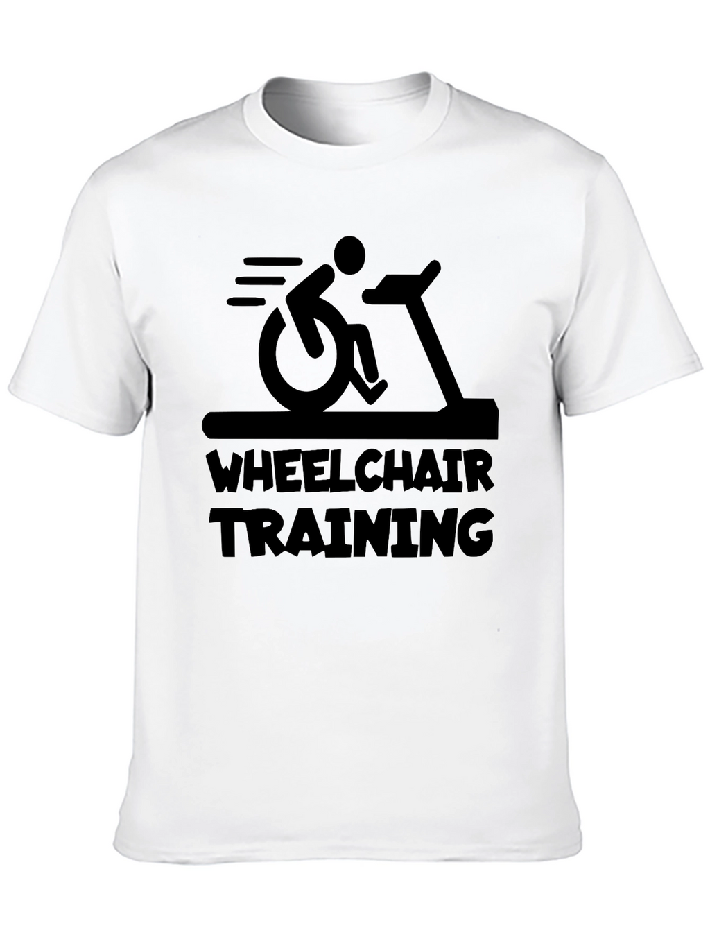Wheelchair Training Graphic T-Shirt