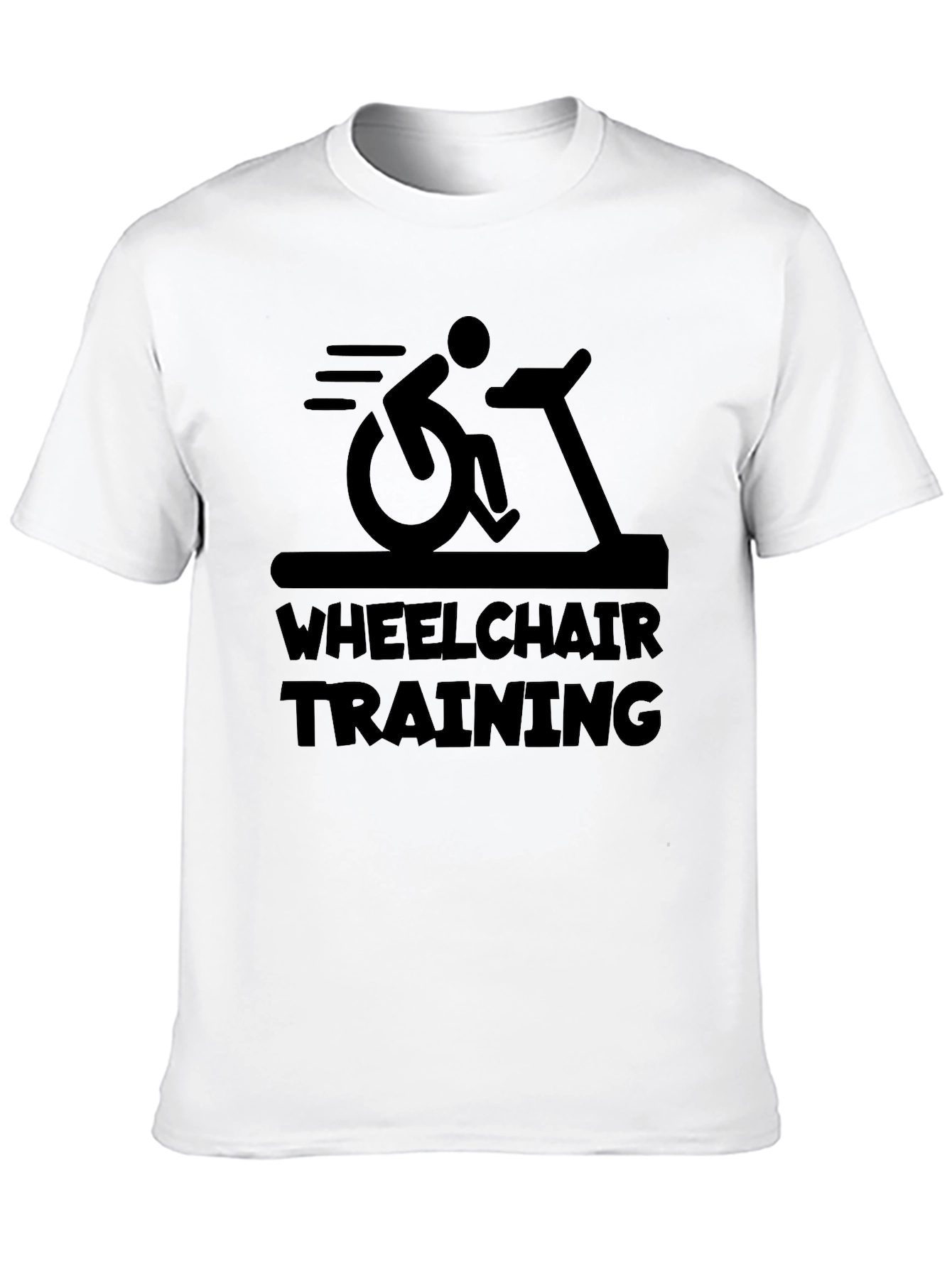 Wheelchair Training Graphic T-Shirt