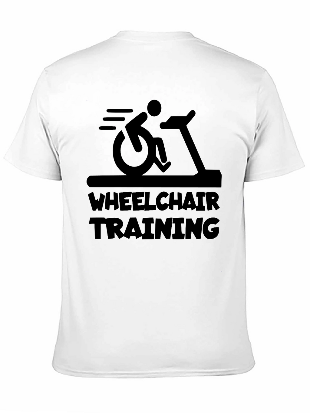 Wheelchair Training Graphic T-Shirt