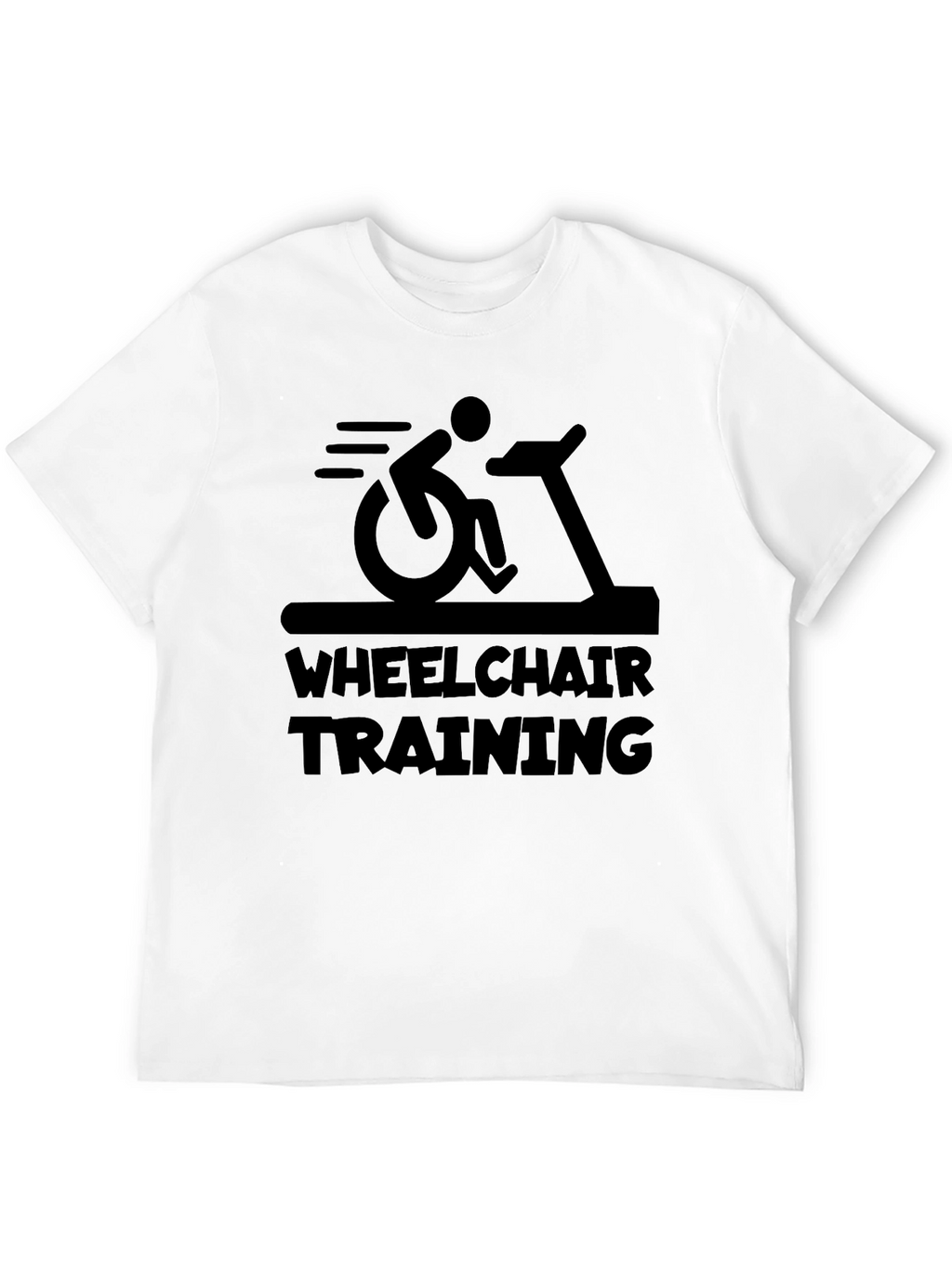 Wheelchair Training Graphic T-Shirt