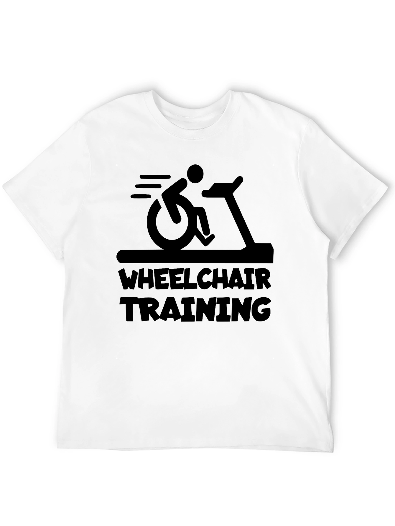 Wheelchair Training Graphic T-Shirt