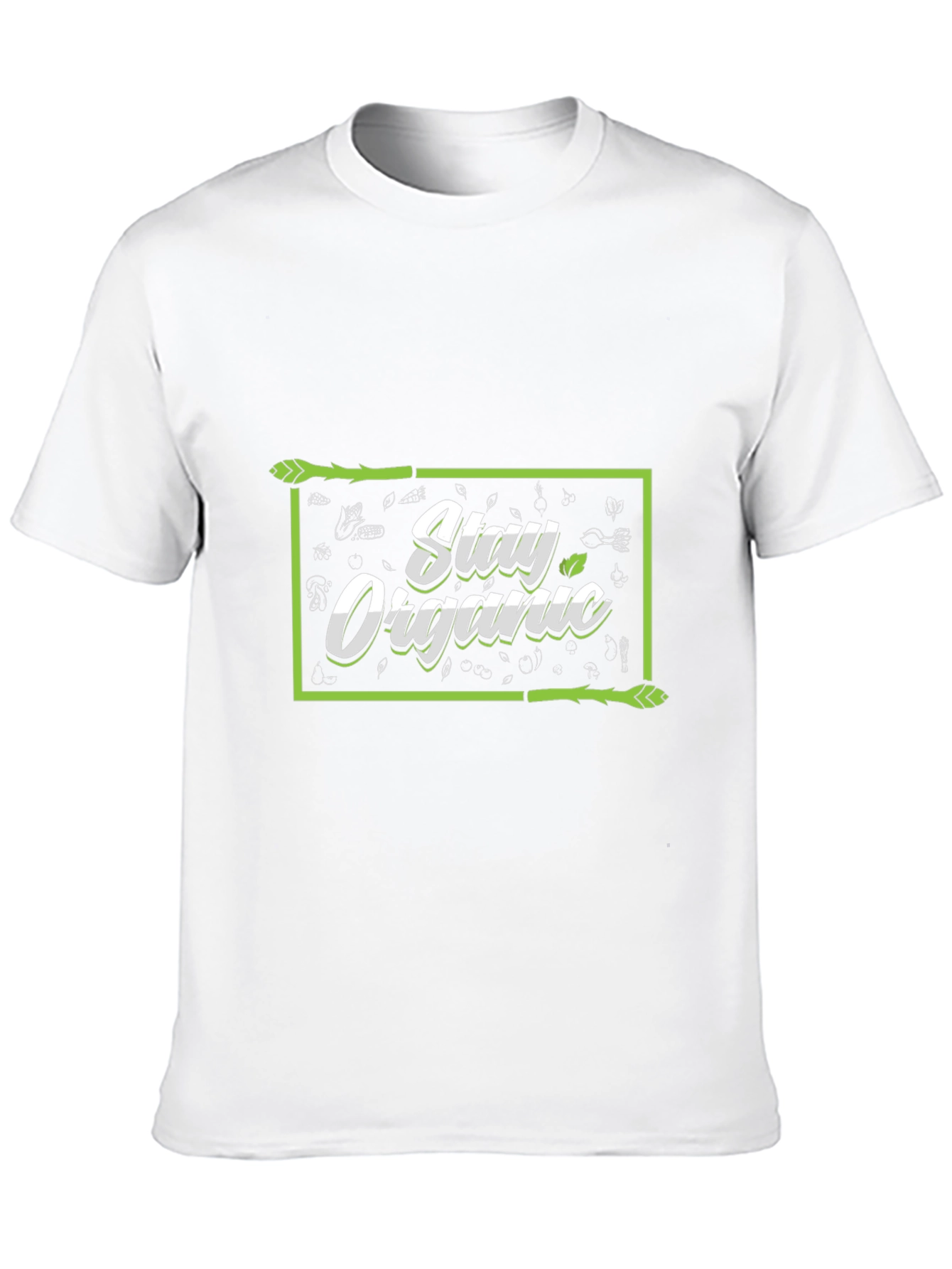 Stay Organic Black T-Shirt