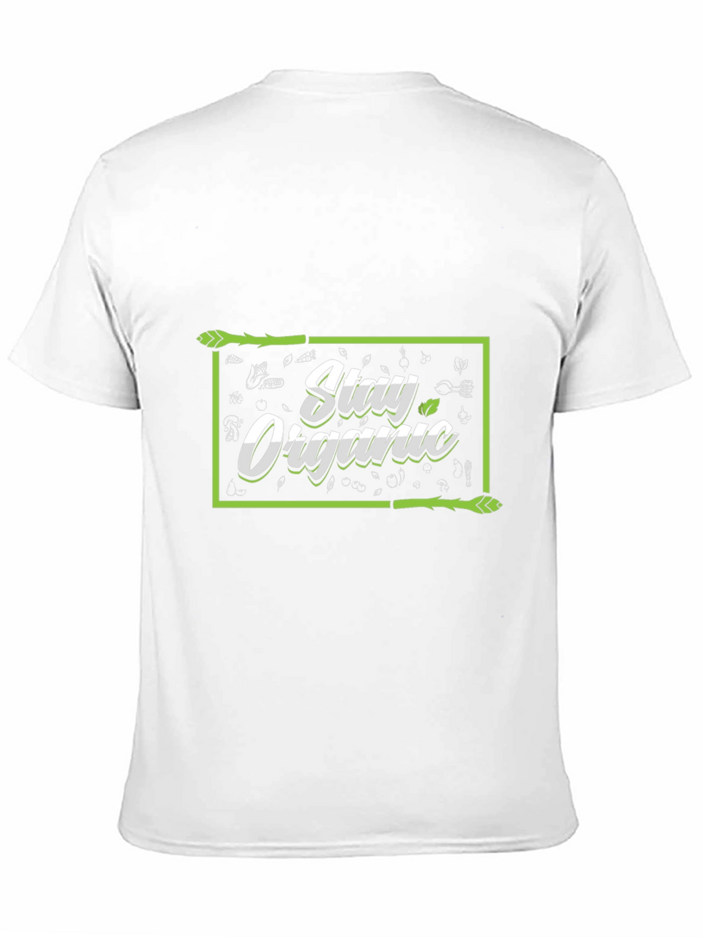 Stay Organic Black T-Shirt
