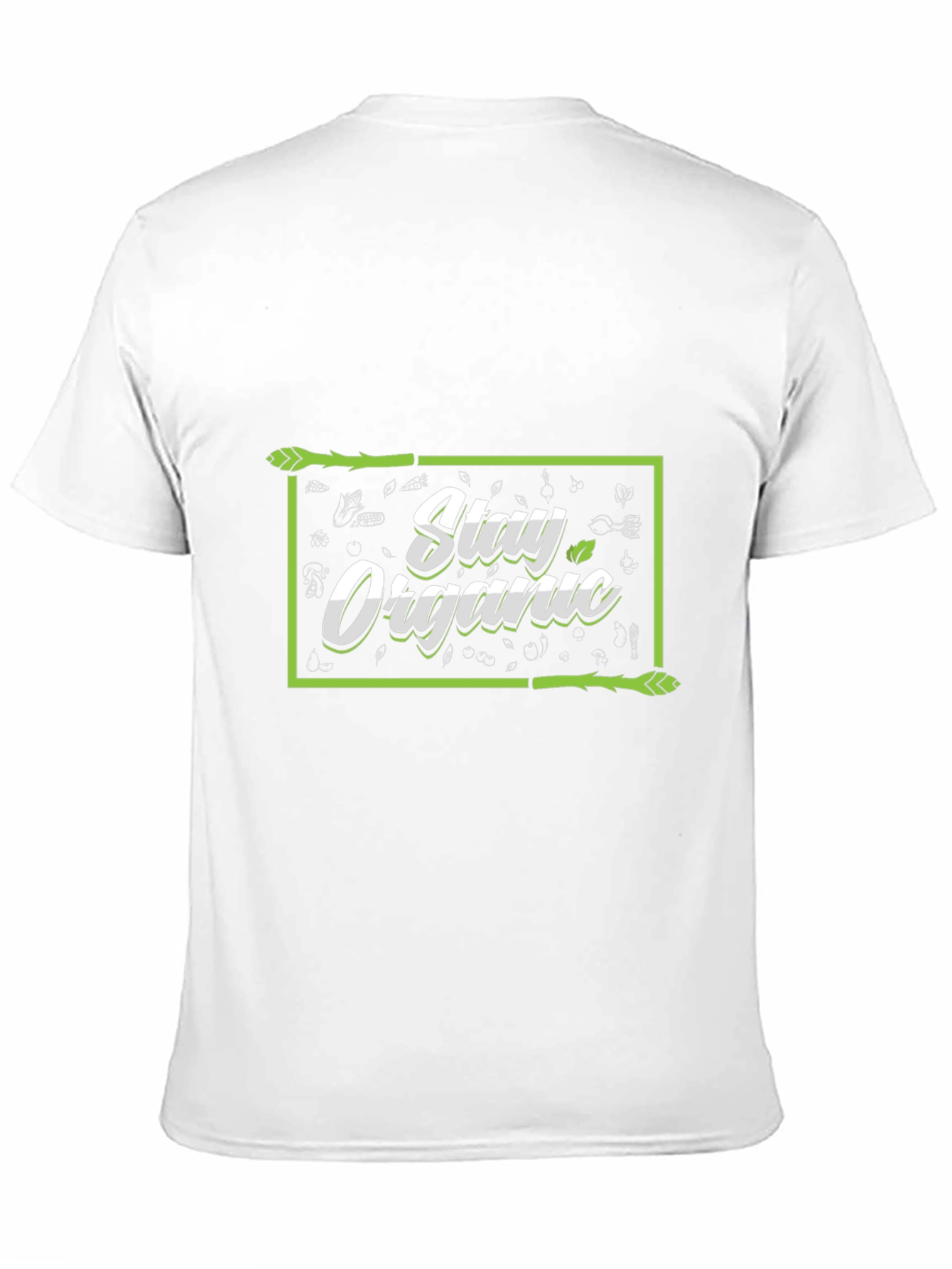 Stay Organic Black T-Shirt