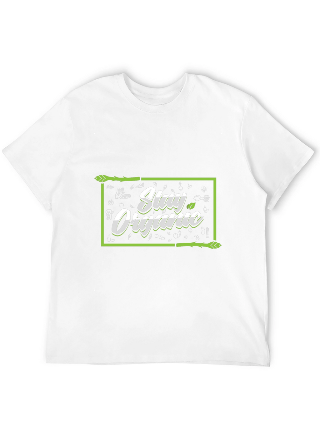 Stay Organic Black T-Shirt