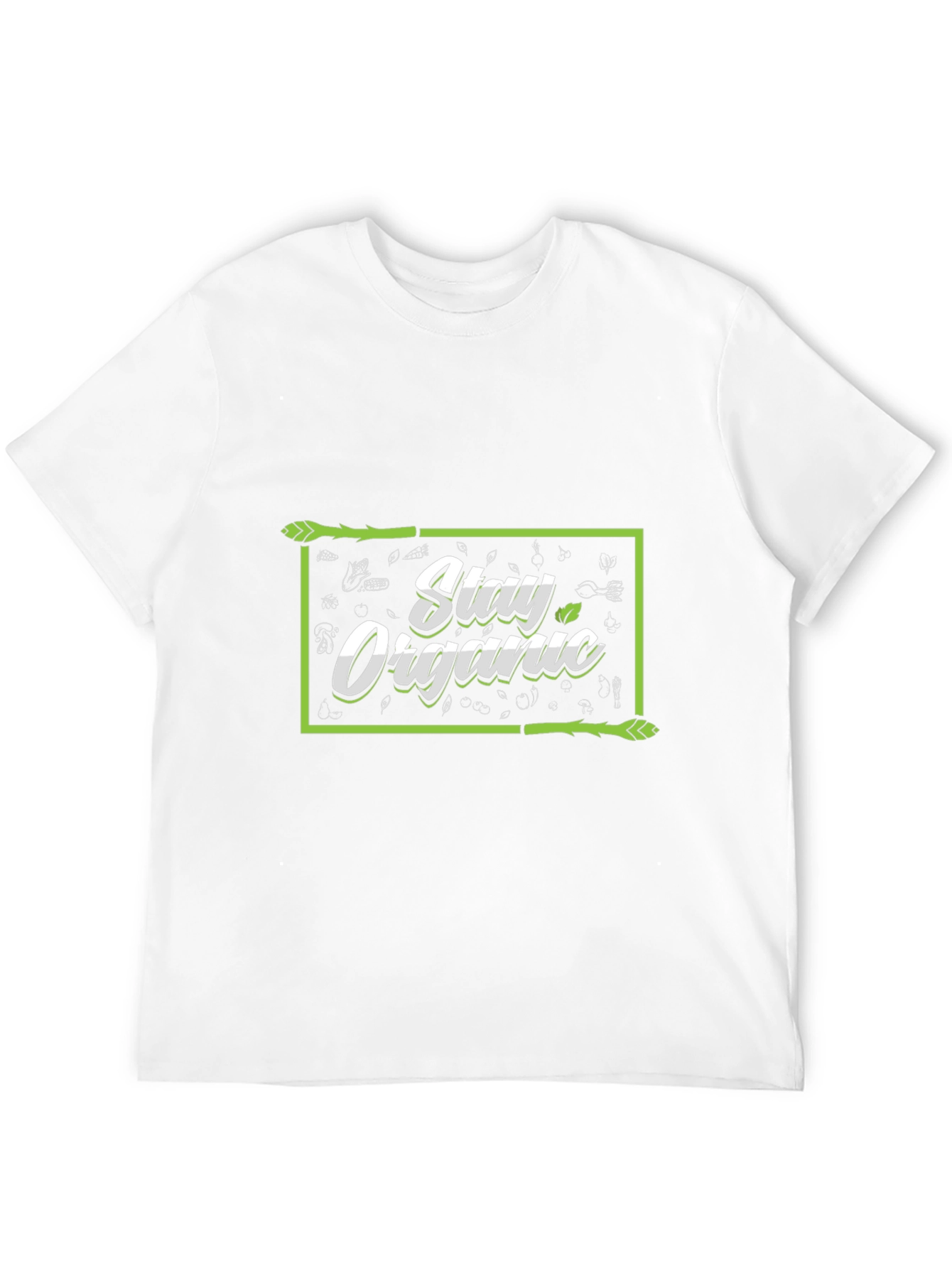 Stay Organic Black T-Shirt
