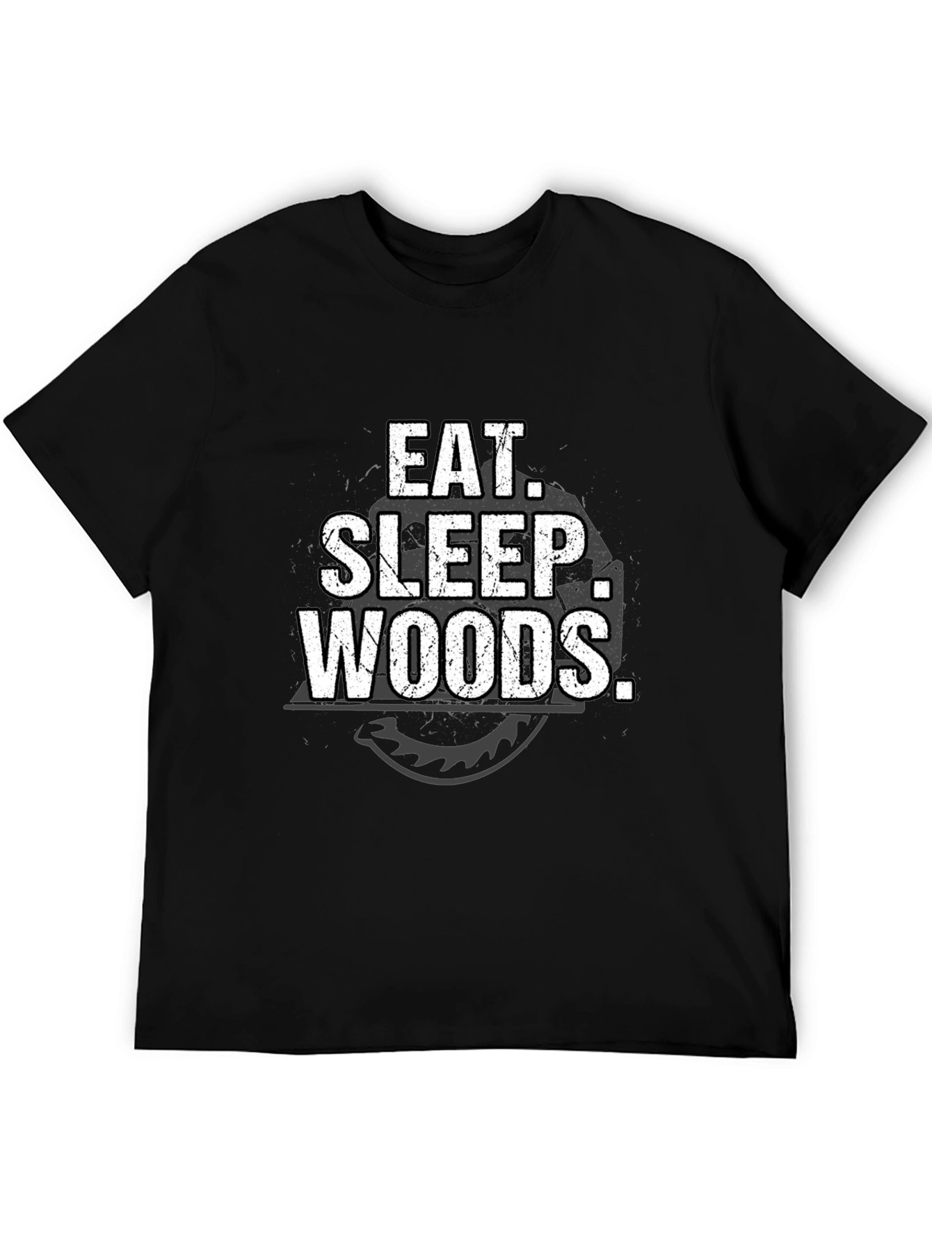 Eat Sleep Woods T-Shirt | Woodworking Humor Tee