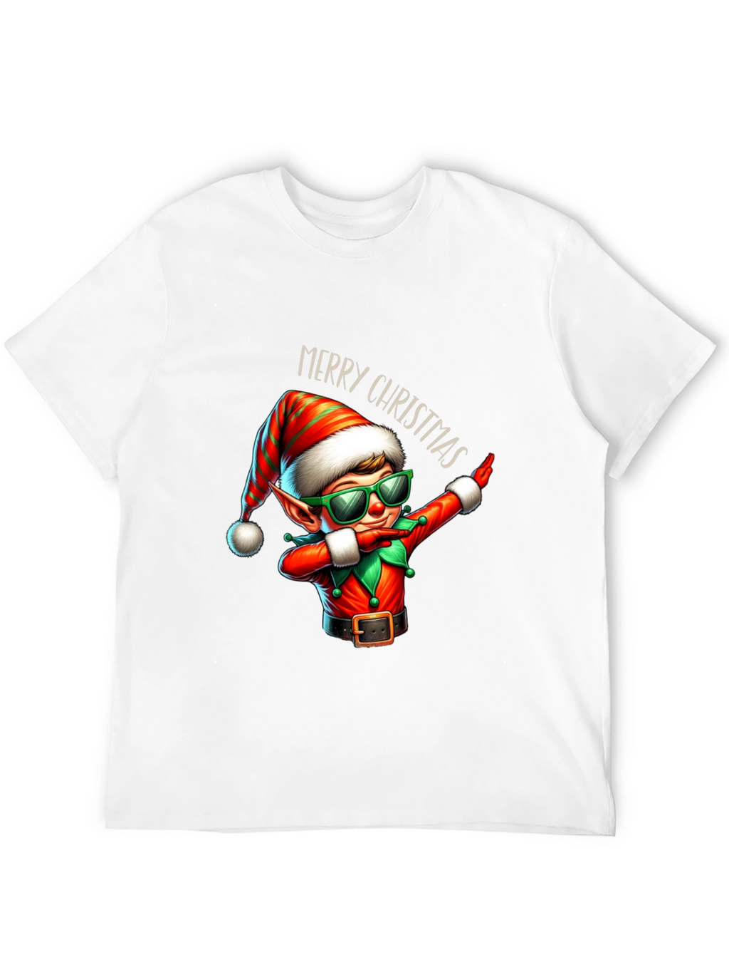 Festive Christmas Elf Dab T-Shirt