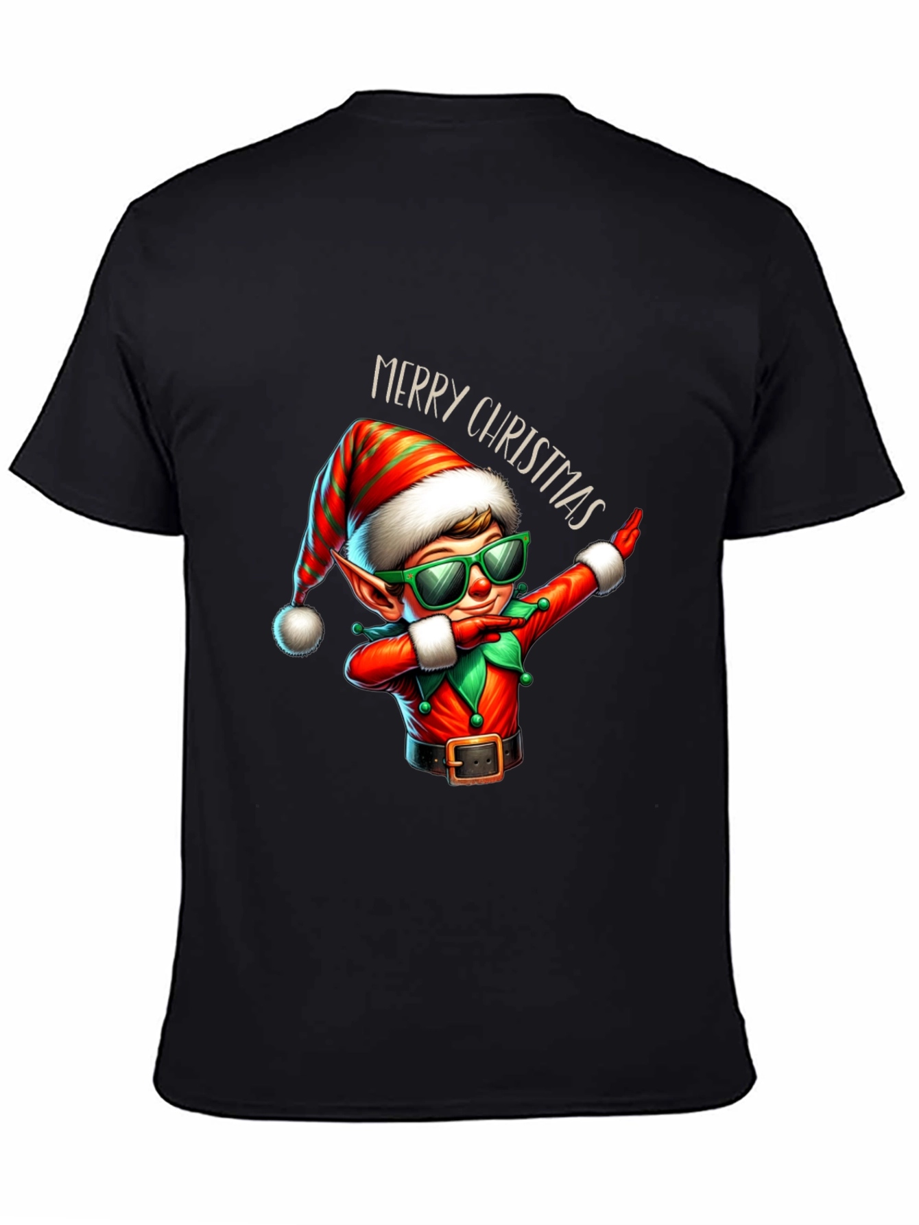 Festive Christmas Elf Dab T-Shirt