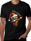 Festive Christmas Elf Dab T-Shirt
