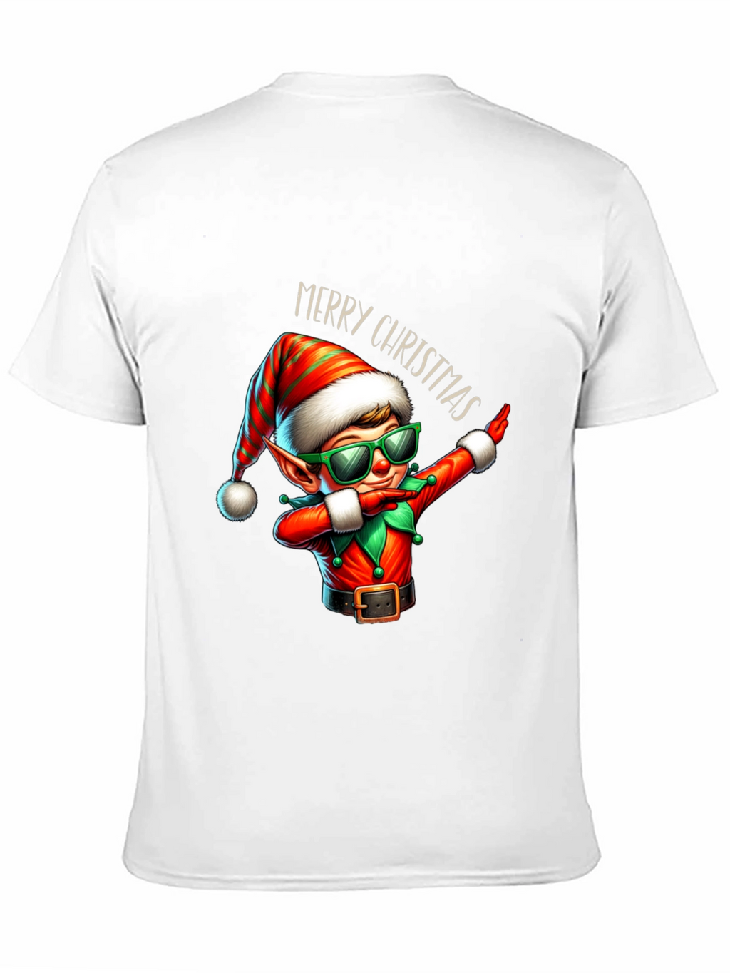 Festive Christmas Elf Dab T-Shirt