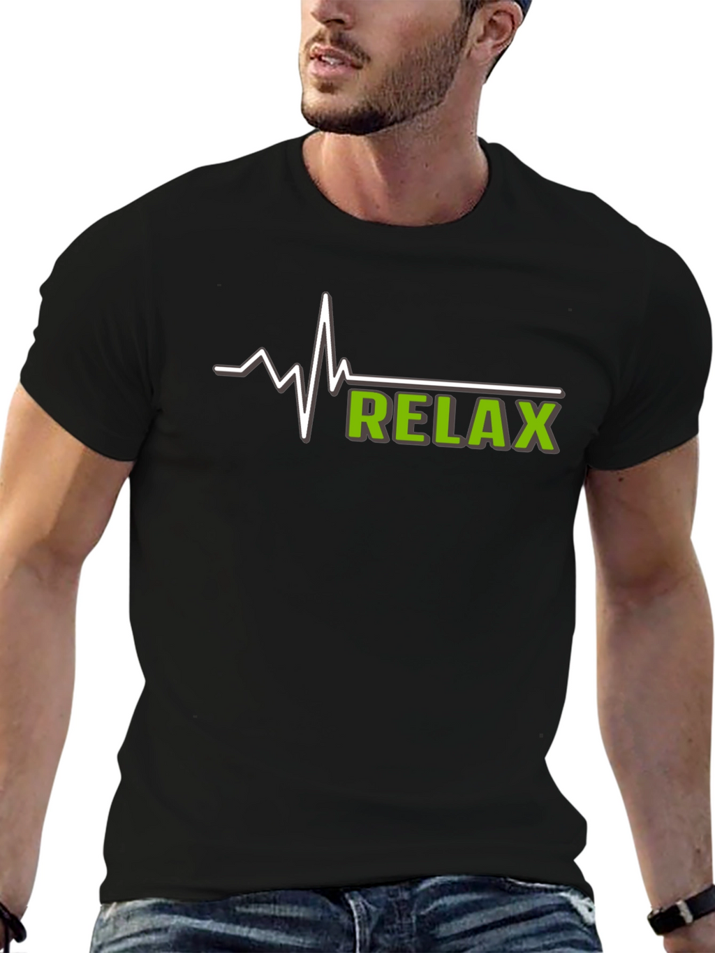 Relax Heartbeat T-Shirt - Casual Comfort