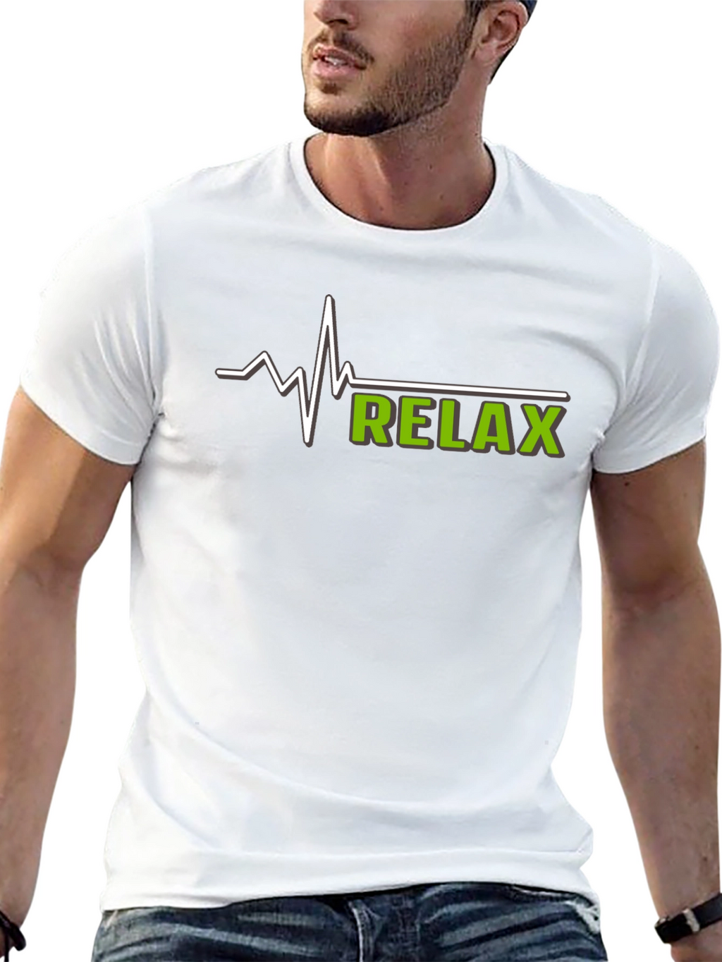 Relax Heartbeat T-Shirt - Casual Comfort