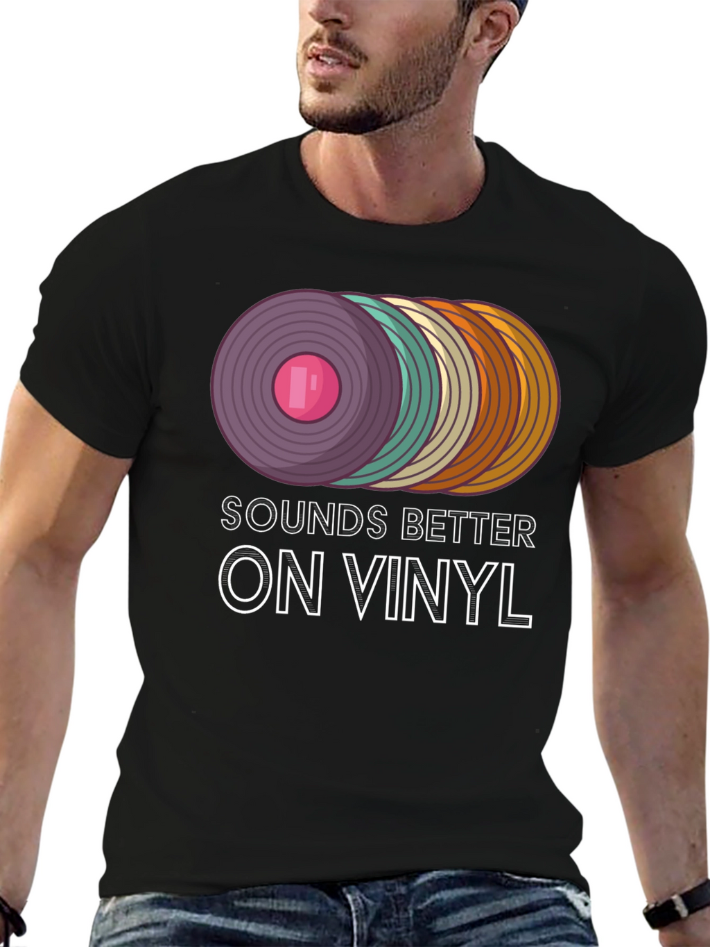 Sounds Better On Vinyl Graphic Tee