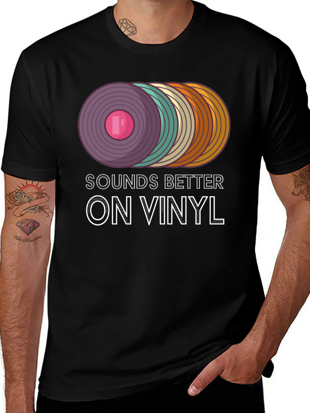 Sounds Better On Vinyl Graphic Tee